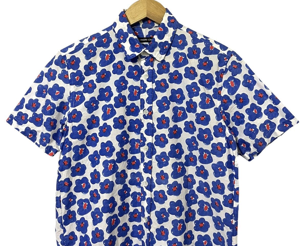 Issey Miyake TSUMORI CHISATO ISSEY MIYAKE GRAPHIC JAPANESE BRAND SHIRT Size US S / EU 44-46 / 1 - 3 Thumbnail
