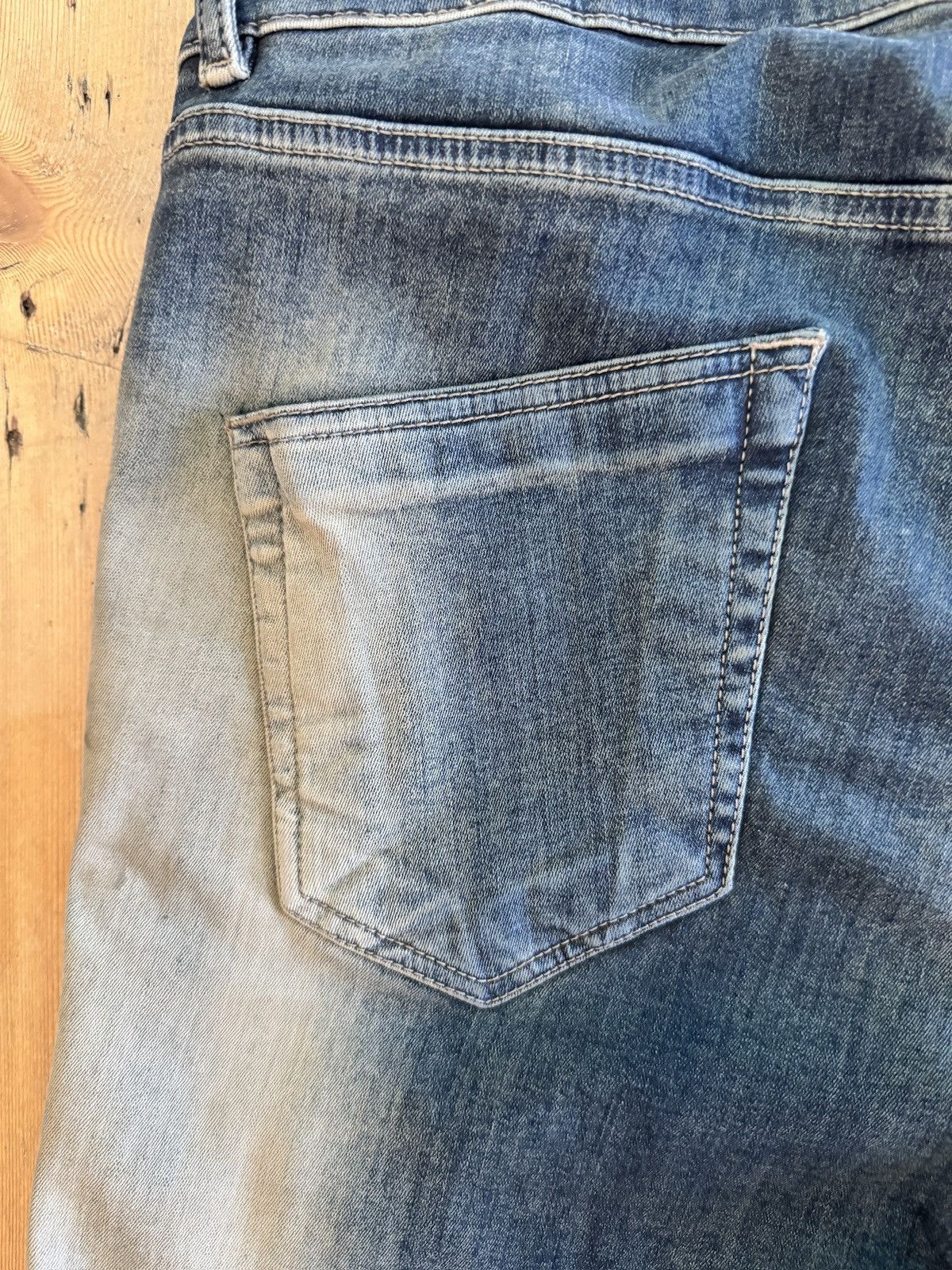Rick Owens Drkshdw Easy Nagakin Degrade Joggers. Size US 34 / EU 50 - 8 Thumbnail
