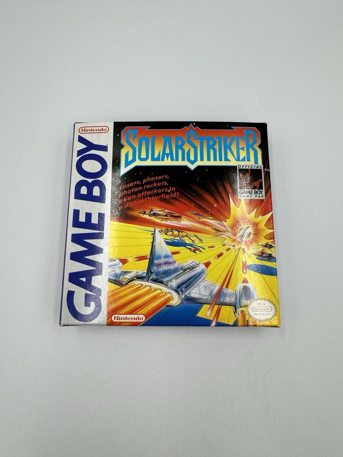 Nintendo Game Boy Collection BOXES RADAR MISSION Solar Striker Go Tan Size ONE SIZE - 4 Thumbnail