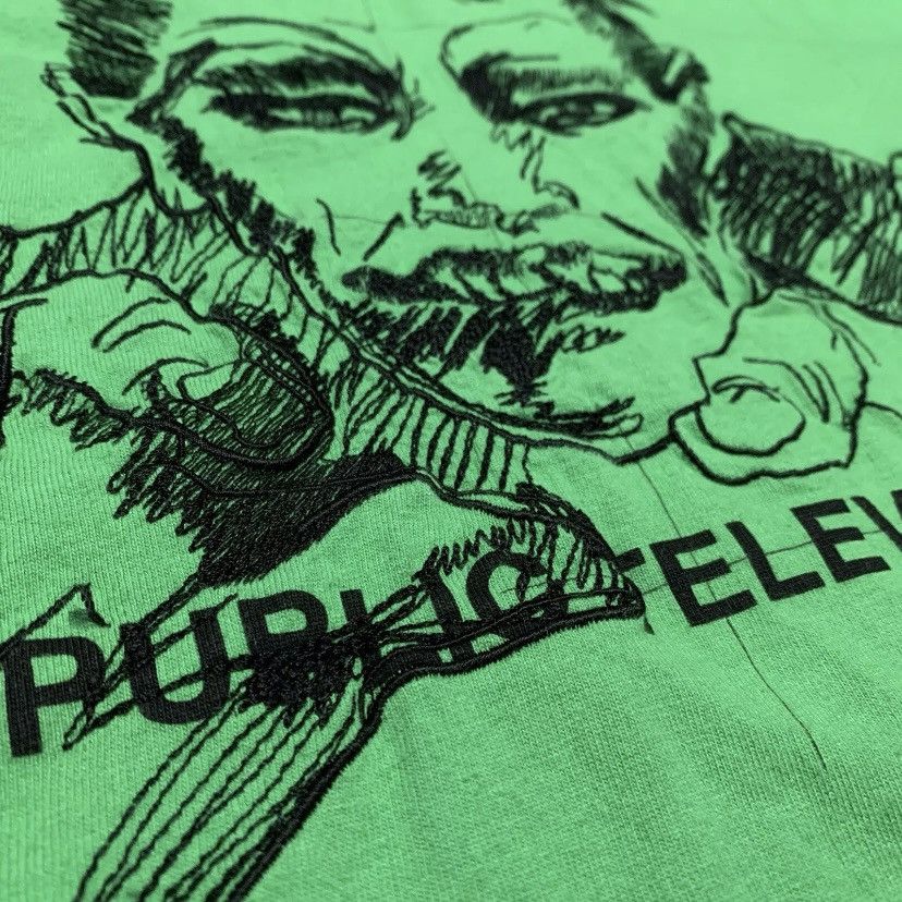 Off-White Off White Medium Public Television Green Long Sleeve Tee Size US M / EU 48-50 / 2 - 5 Thumbnail