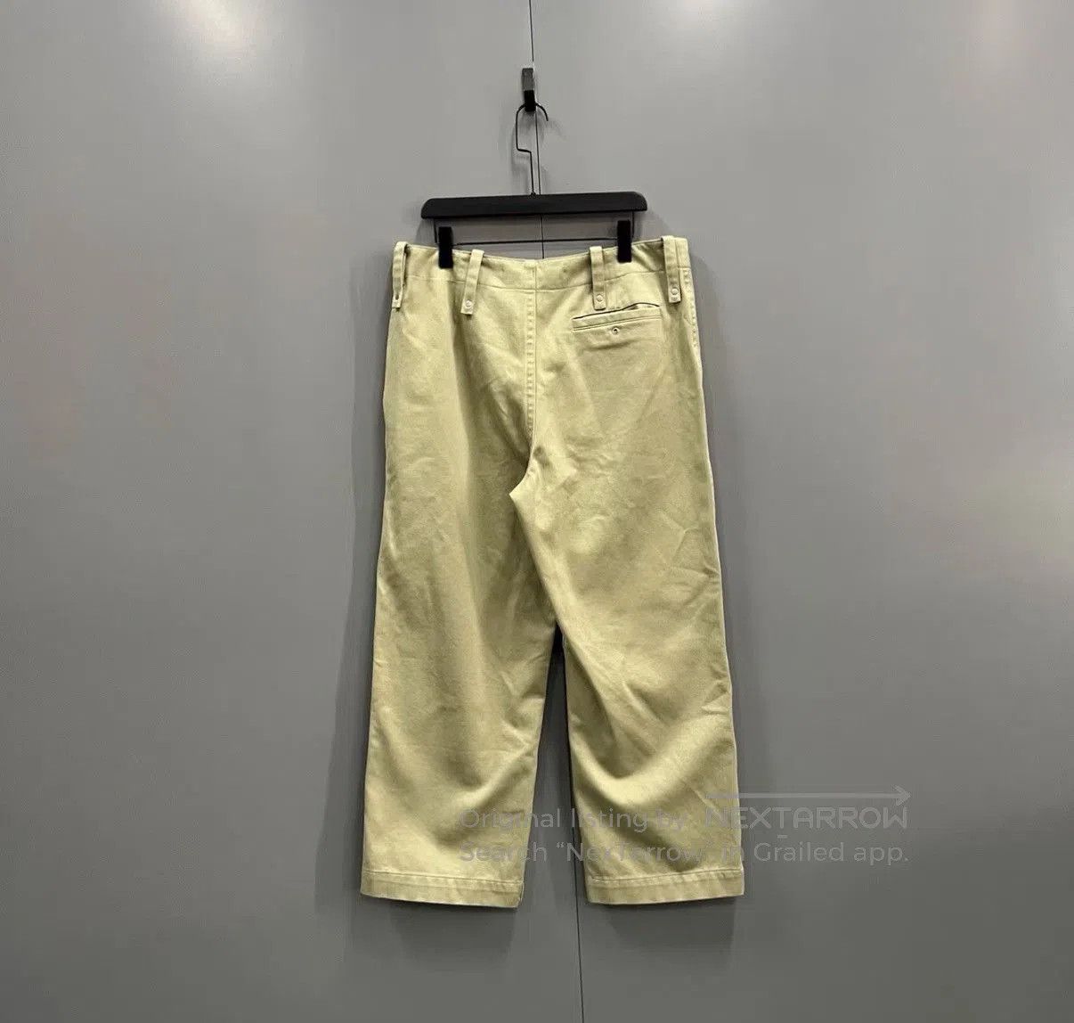 Burberry Beige Casual Straight-Leg Pants. Size US 36 / EU 52 - 2 Thumbnail