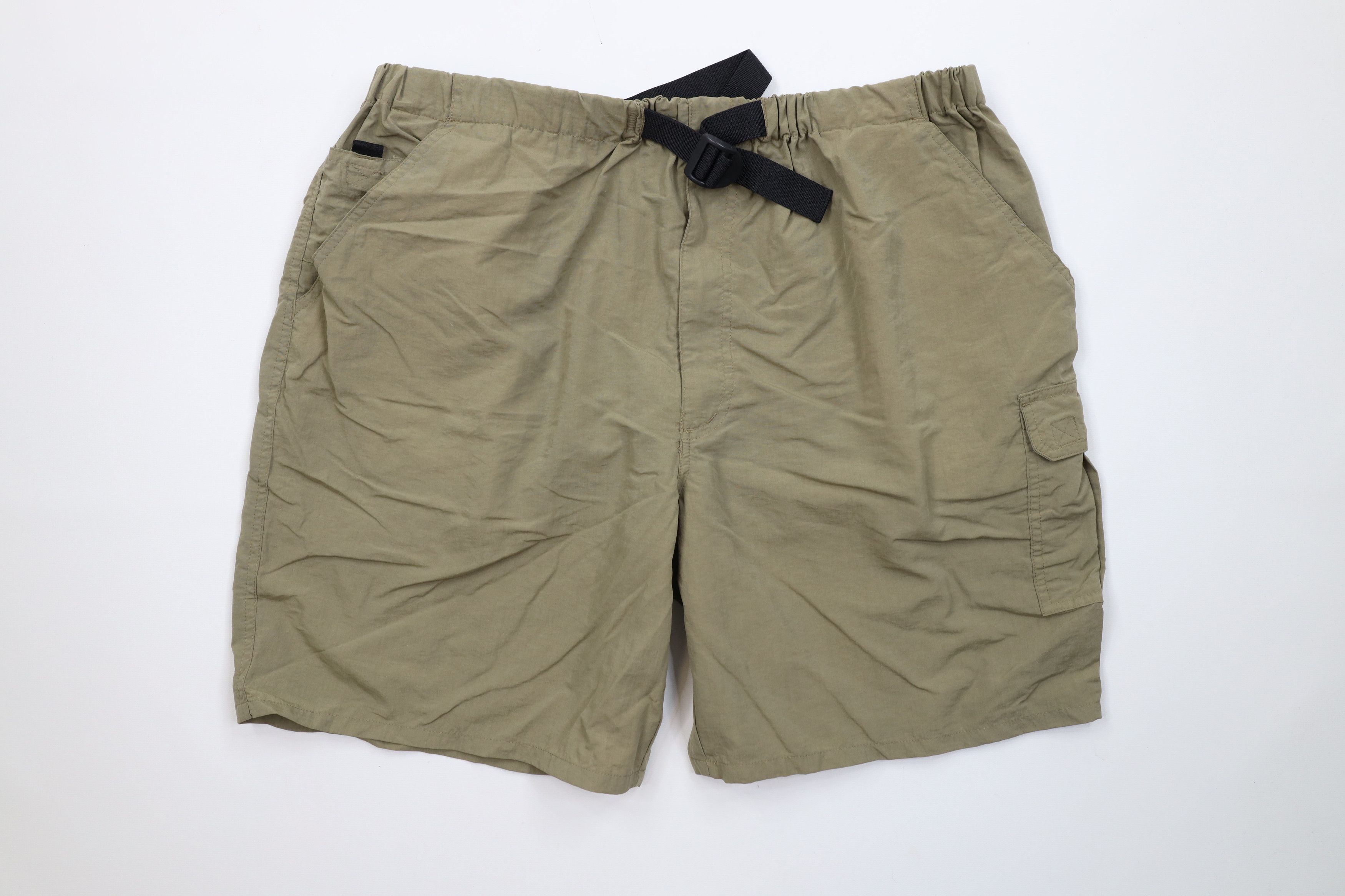Vintage Vintage 90s Y2K Streetwear Packable Trekking Cargo Shorts Size US 34 / EU 50 - 1 Thumbnail