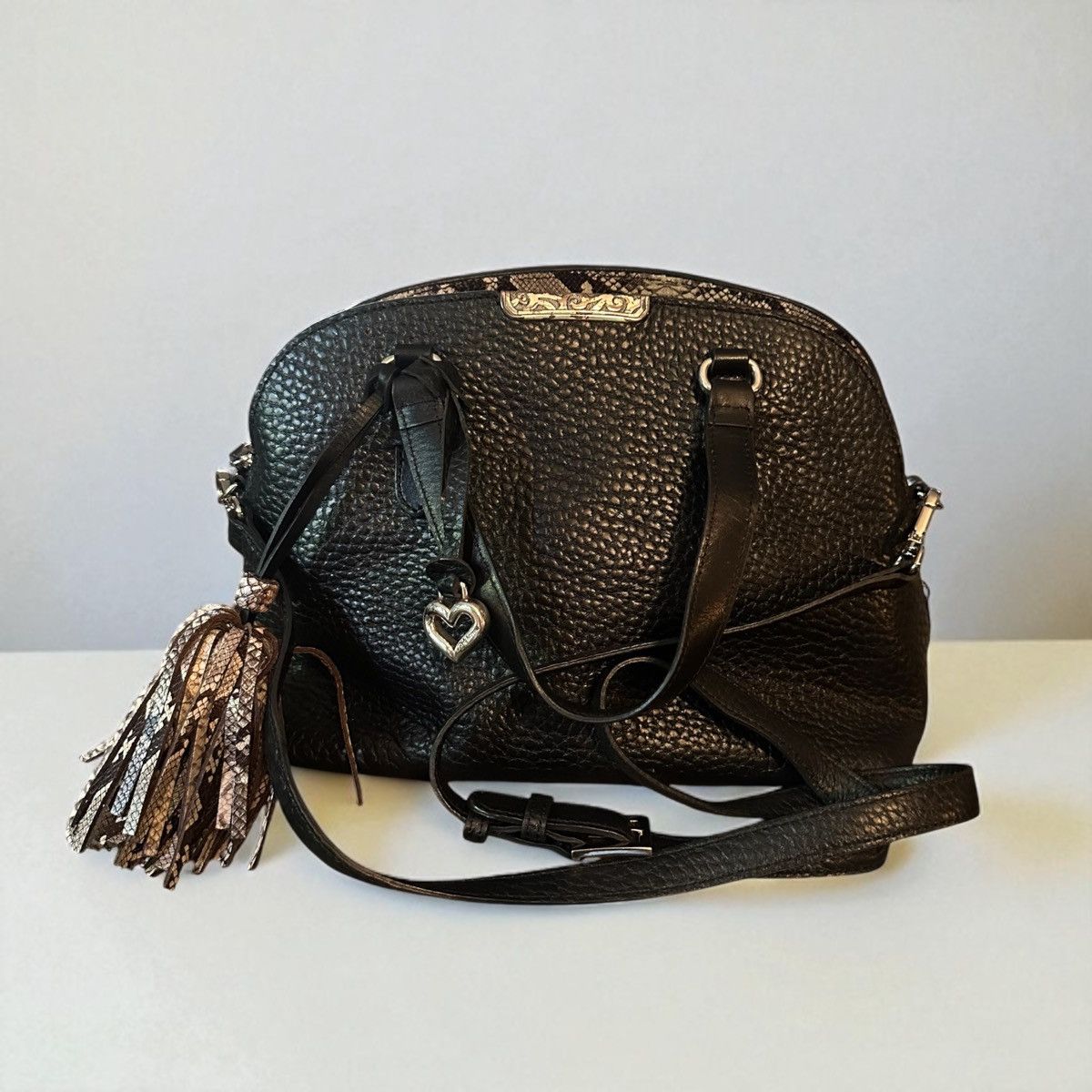 Brighton Brighton Harley domed satchel crossbody bag Size ONE SIZE - 2 Thumbnail