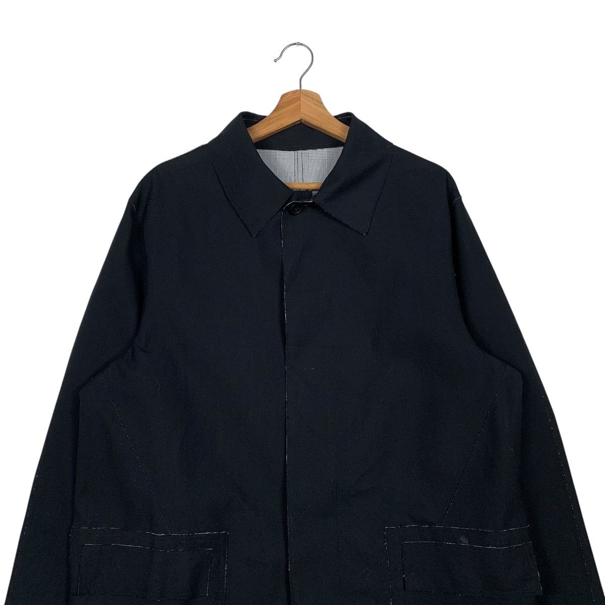 Japanese Brand Japanese Brand Qnoichii Overcoat Size US L / EU 52-54 / 3 - 2 Thumbnail