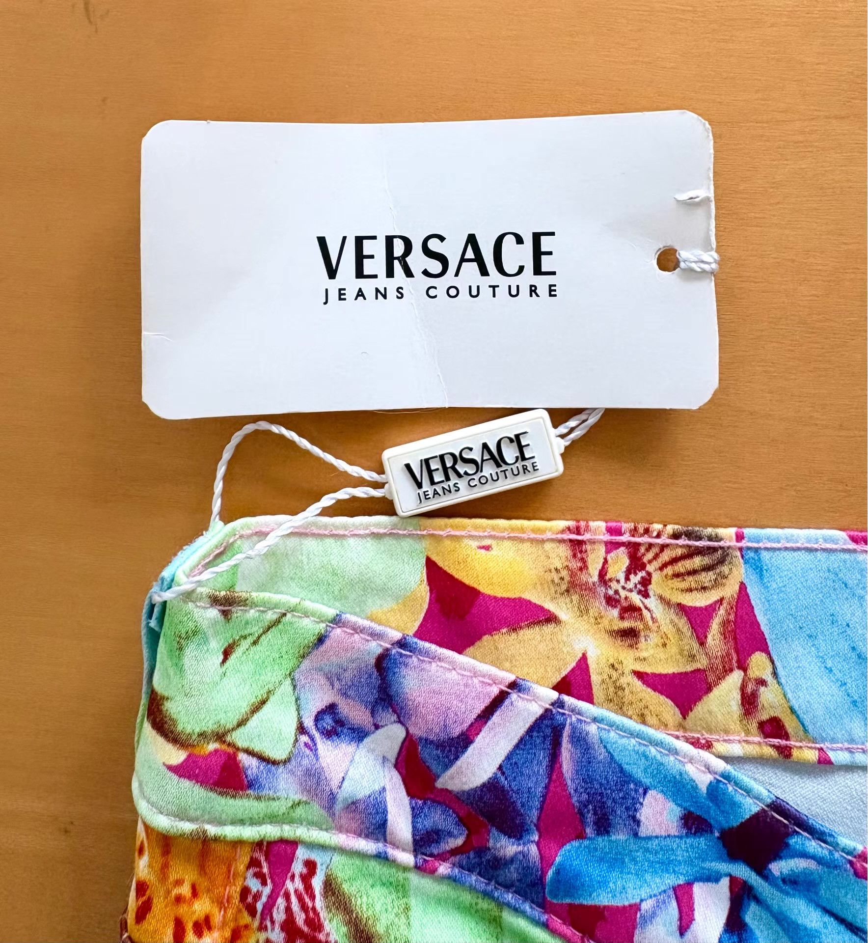 Versace A Tentative Atelier Tulle Floral Mini Bag with Gold ChainＱ21 Size 26" / US 2 / IT 38 - 7 Thumbnail