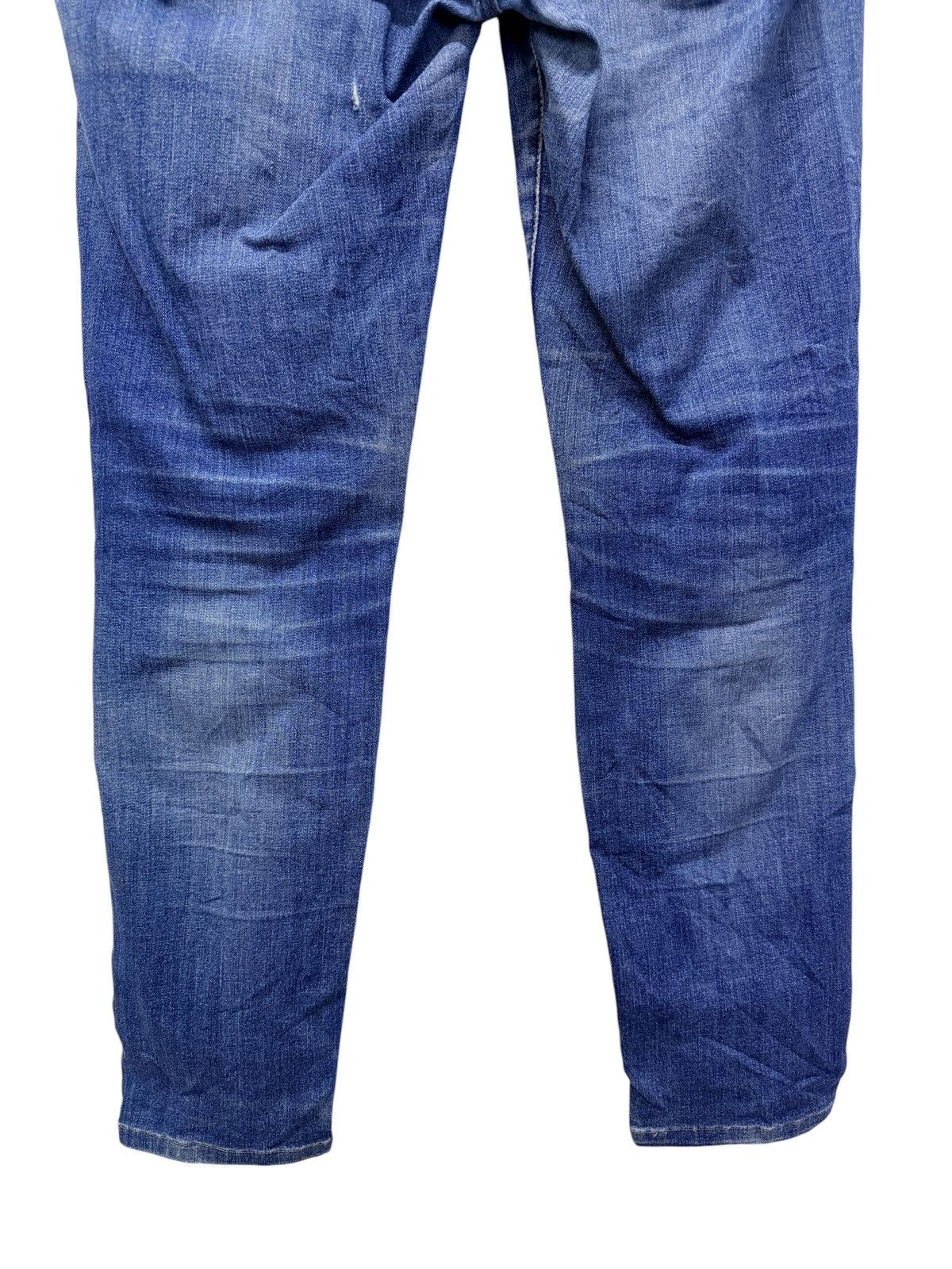 Japanese Brand Vintage Uj Uniqlo Jeans Distressed Skinny Denim Pants Size 28" / US 6 / IT 42 - 6 Thumbnail