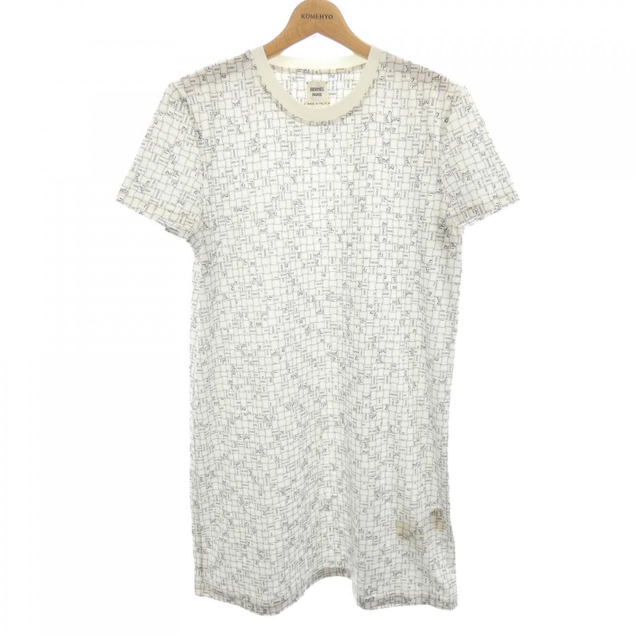 Hermes Hermes Hermes Bolduc Cotton Dress Textile Dresses DUTY FREE for USA Size ONE SIZE - 1 Thumbnail