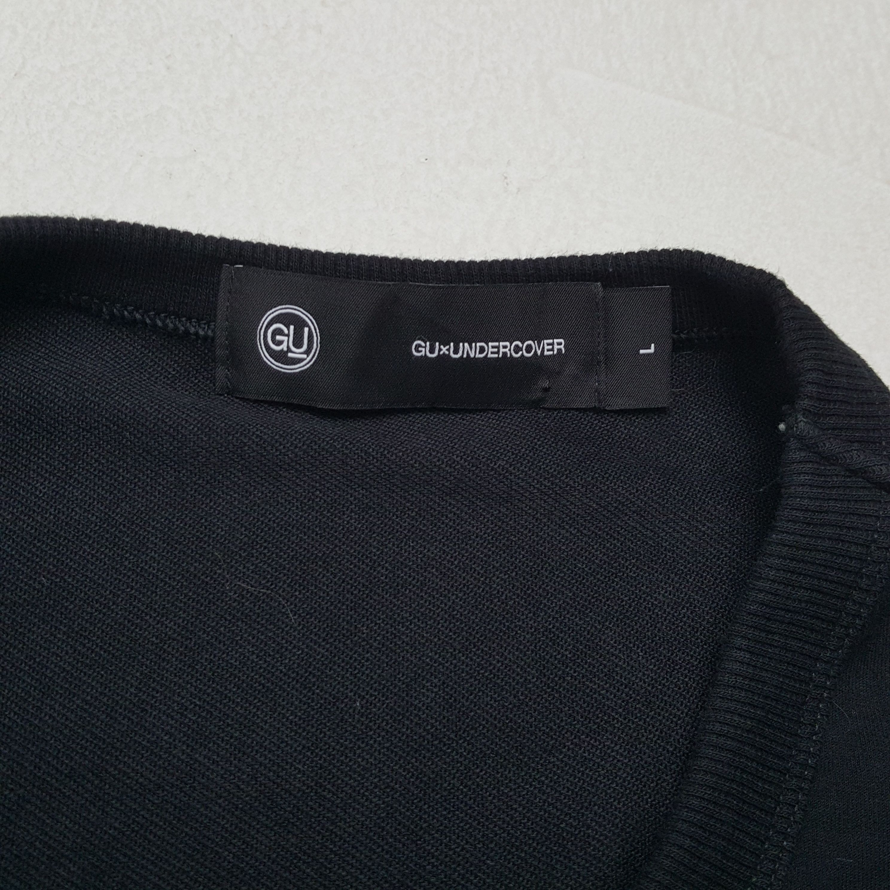GU × Undercover × Vintage GU x UNDERCOVER Japanese Brand Custom Logo Style Tshirt Size US XL / EU 56 / 4 - 8 Thumbnail