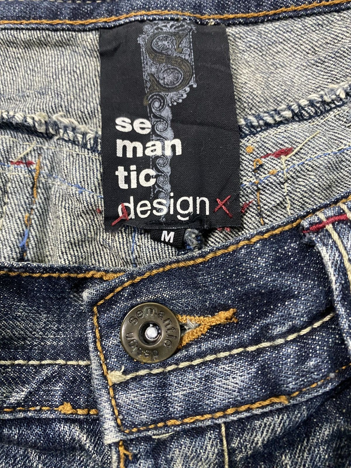 If Six Was Nine × Tornado Mart × semanticdesign Flare Jeans Japan Semantic Design Clawsmark Distressed @193 Size US 31 - 14 Thumbnail