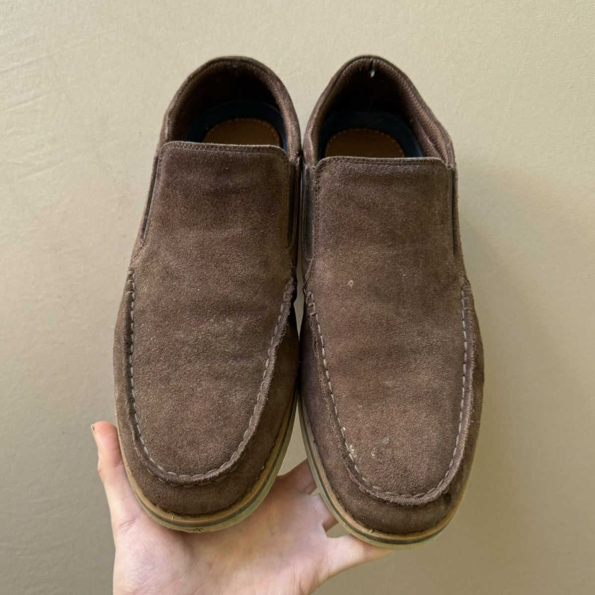 Designer × Lands' End Lands End Casual Slip On Loafers Size US 9.5 / EU 42-43 - 2 Thumbnail