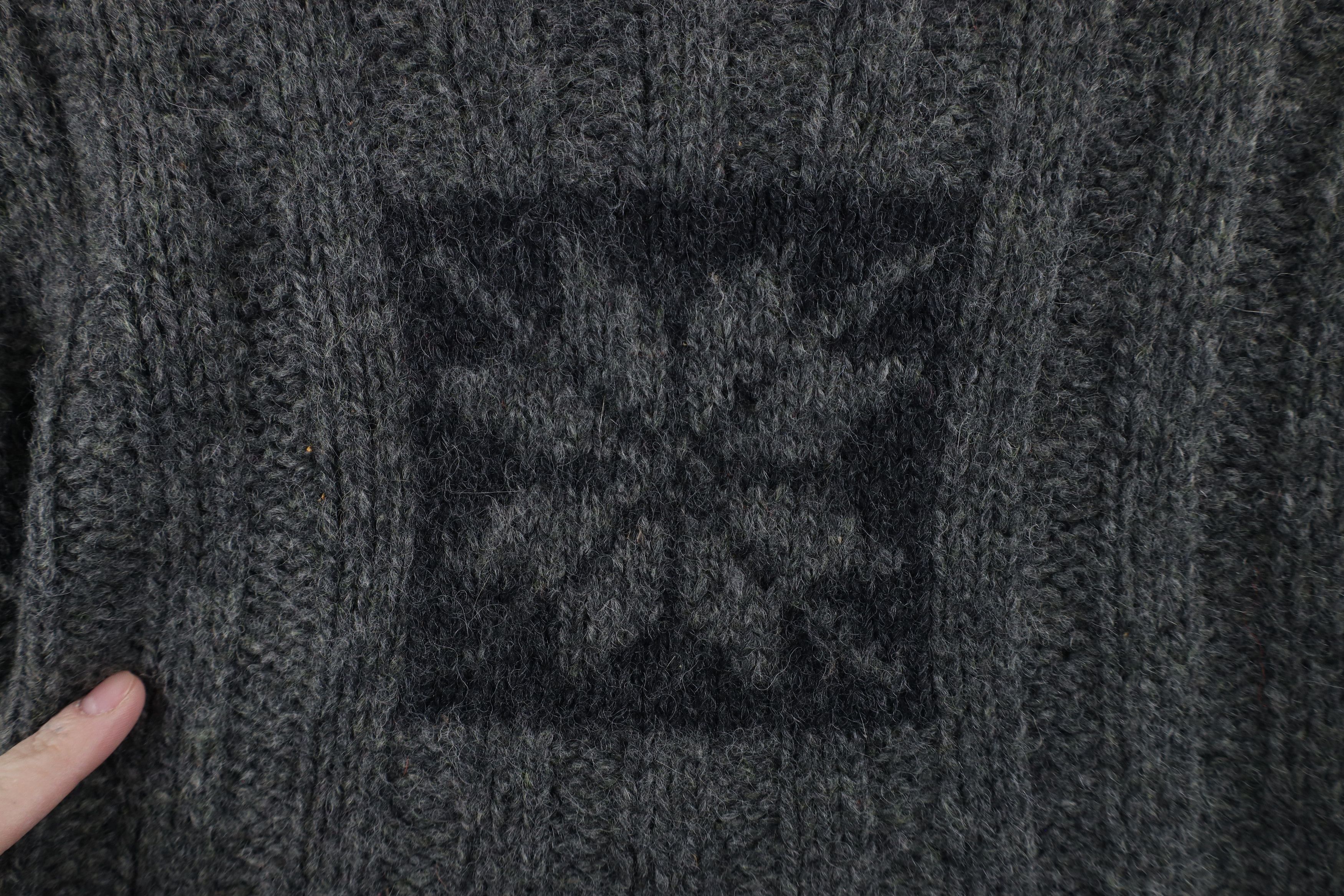 Vintage × Woolrich Woolen Mills Vintage 90s Woolrich Knit Moose Snowflake Patchwork Sweater Size M / US 6-8 / IT 42-44 - 9 Thumbnail