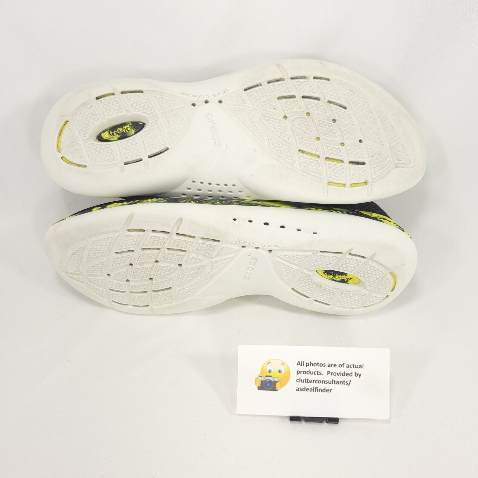 Crocs Crocs LiteRide 360 Marble Pacer Shoe Men Size 8 207633 Black Size US 8 / EU 41 - 9 Thumbnail