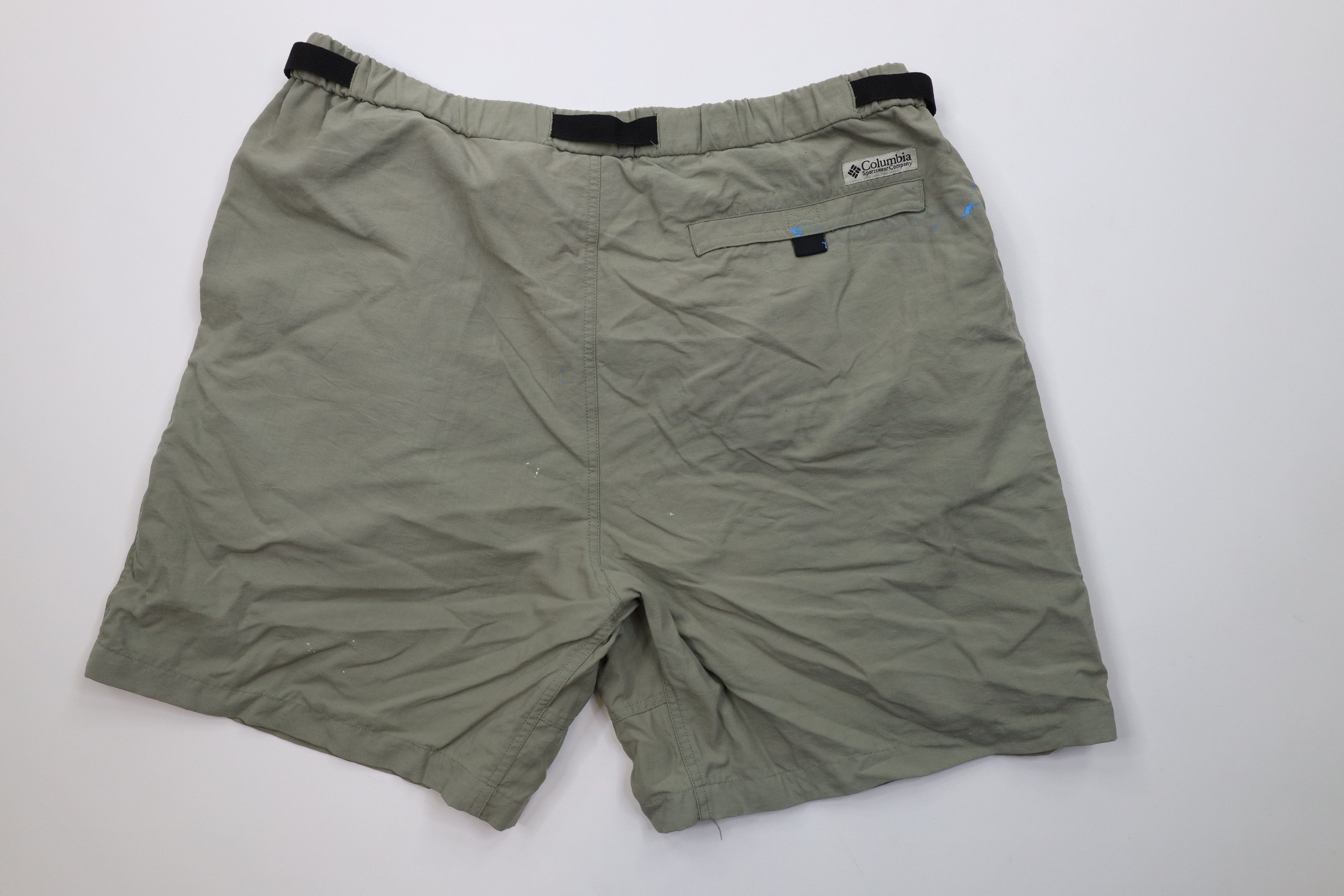 Columbia Vintage 90s Y2K Columbia Above Knee Belted Cargo Shorts Size US 36 / EU 52 - 10 Thumbnail