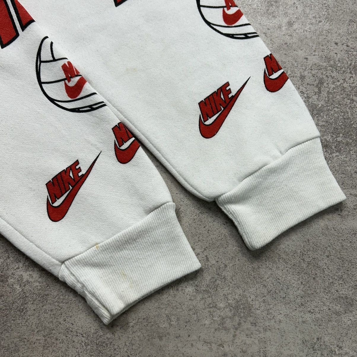 Nike × Vintage VTG 90s NIKE VOLLEYBALL TEAM AllSTAR PULLOVER SWEATSHIRT Size US L / EU 52-54 / 3 - 11 Thumbnail