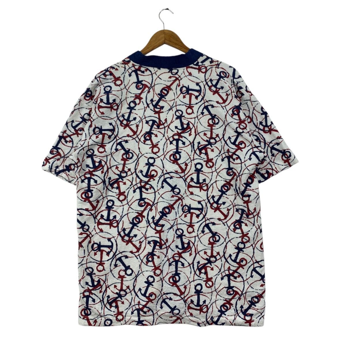 Playboy Vintage PLAYBOY Nwt Anchor Overprint Robe Style Sweatshirt Size US M / EU 48-50 / 2 - 2 Thumbnail
