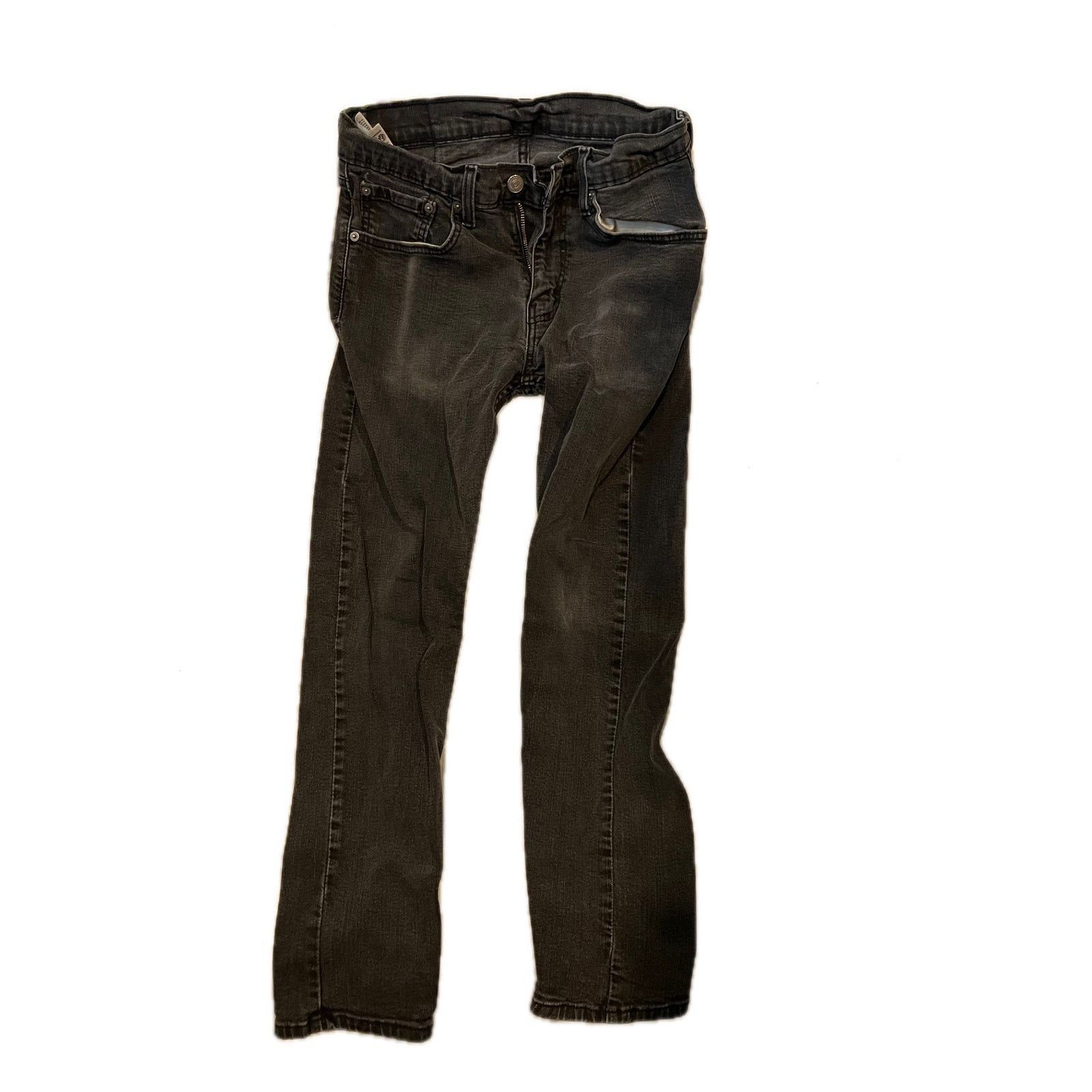 Levi's Levi's 541 Athletic Fit Straight Leg Jeans Black Mens 31x30 Size US 31 - 1 Thumbnail