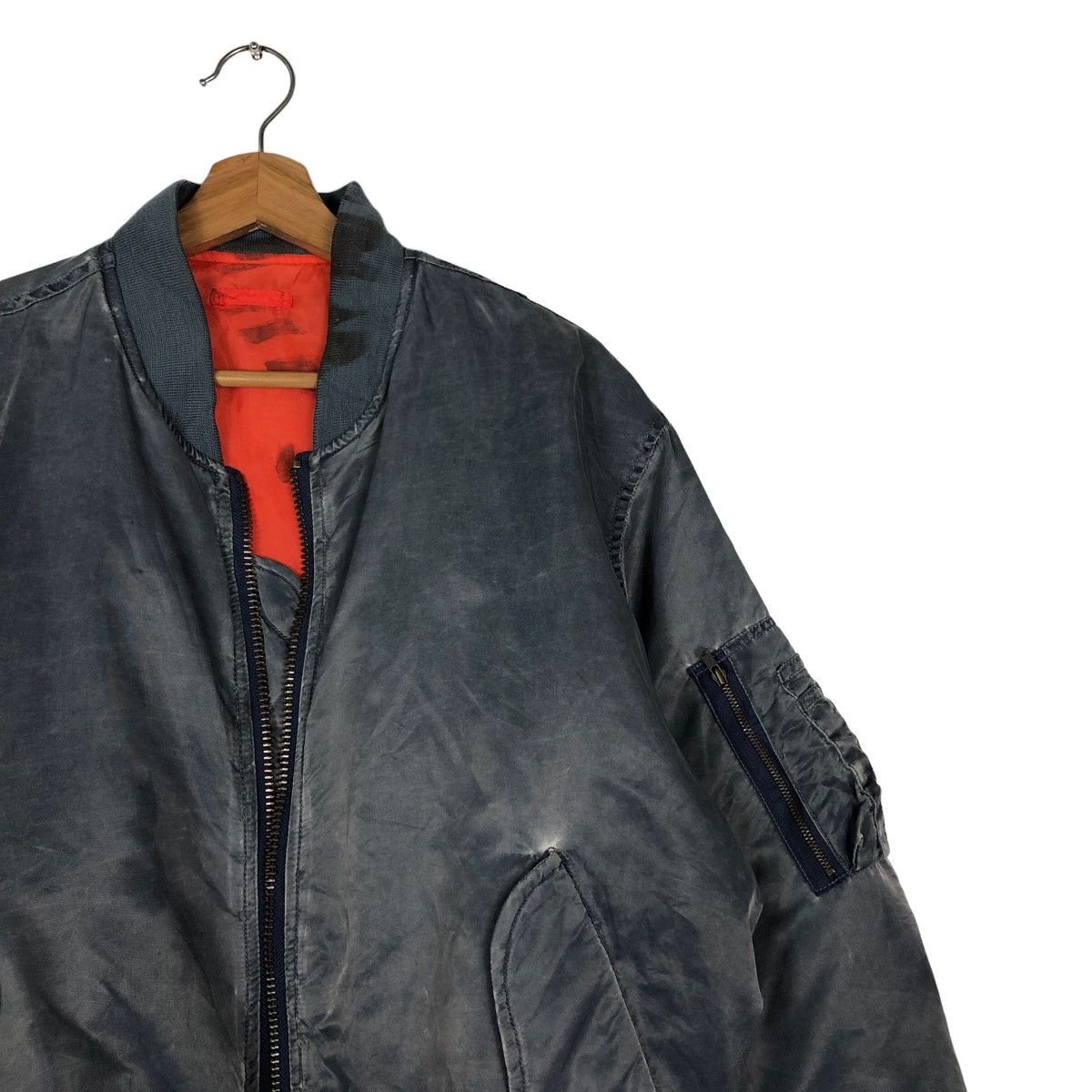 Japanese Brand 🔥90’s Vtg Bomber Jacket Military Collections Riot Riot Size US M / EU 48-50 / 2 - 6 Thumbnail