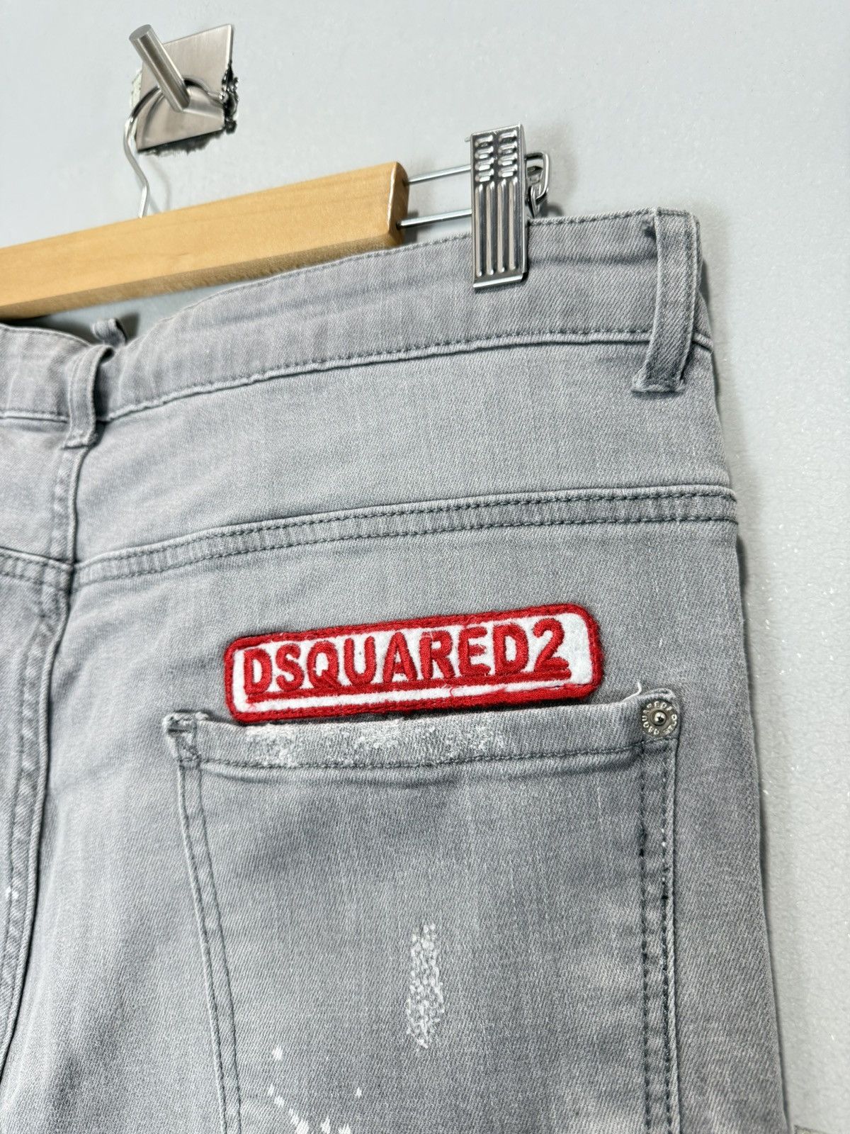 Dsquared2 Dsquared2 Pants Gray Denim Pants Jeans Drip Drill Size US 34 / EU 50 - 7 Thumbnail