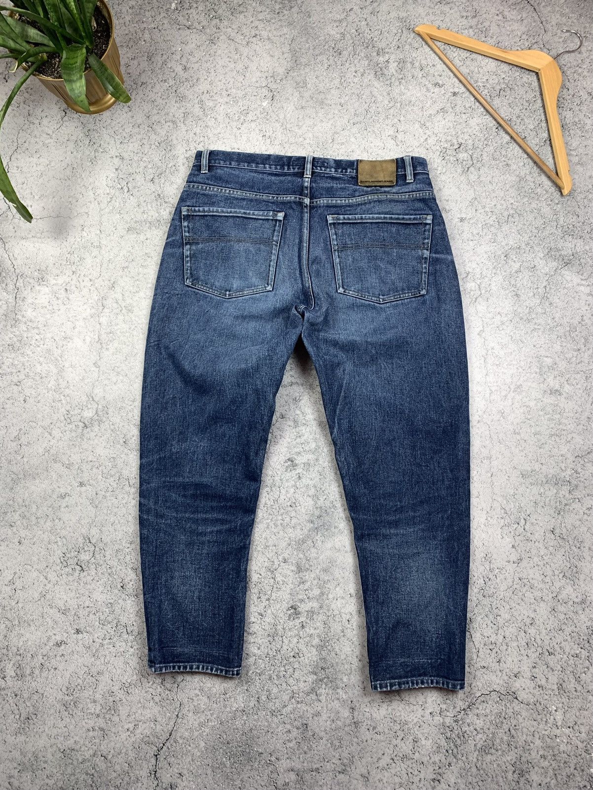 Yves Saint Laurent Saint Laurent Vintage YSL Denim Mens Jeans Size 36 Size US 36 / EU 52 - 5 Thumbnail