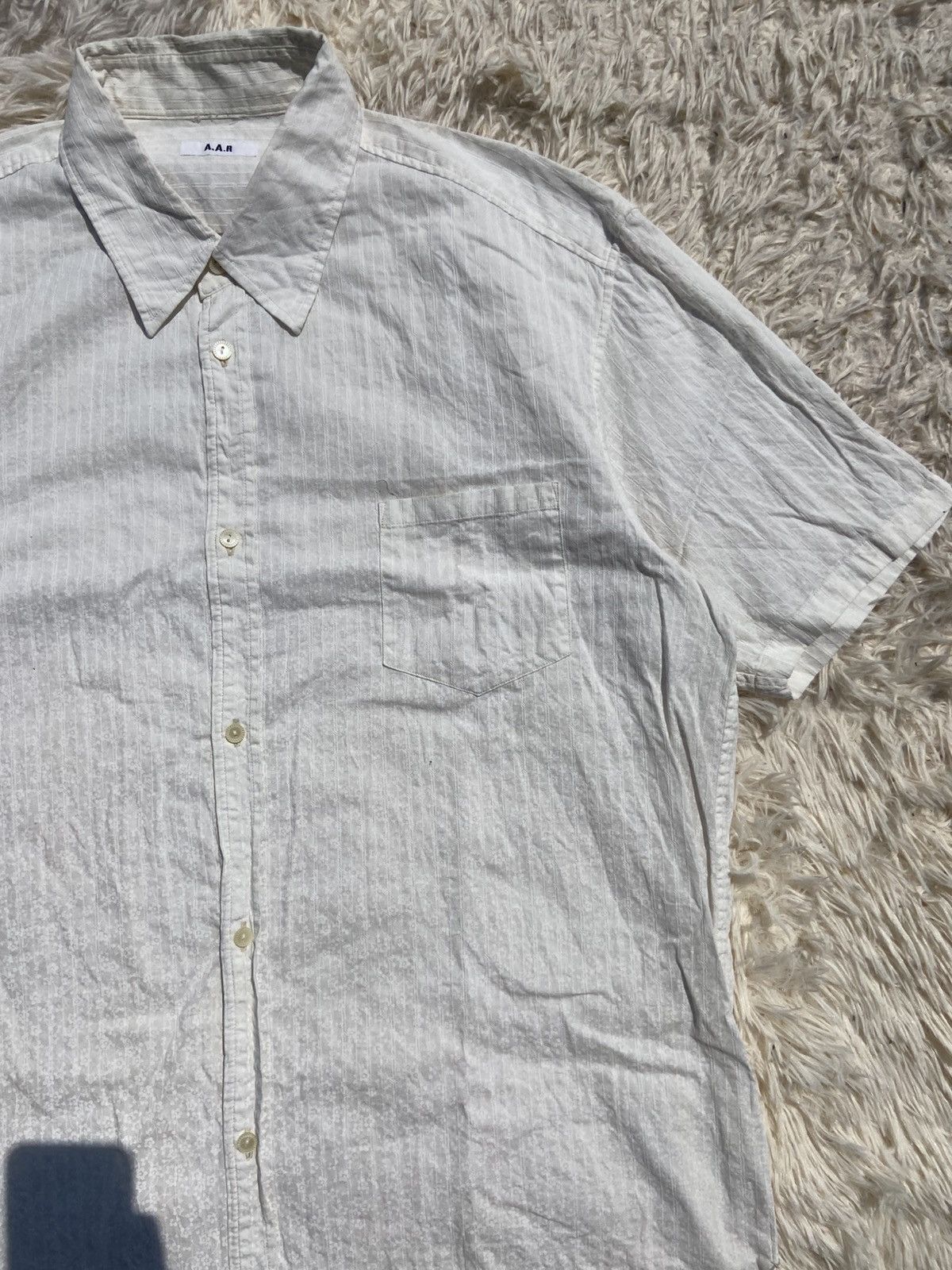 Yohji Yamamoto Yohji Yamamoto A.A.R Floral Button Up Shirt Size US XL / EU 56 / 4 - 2 Thumbnail