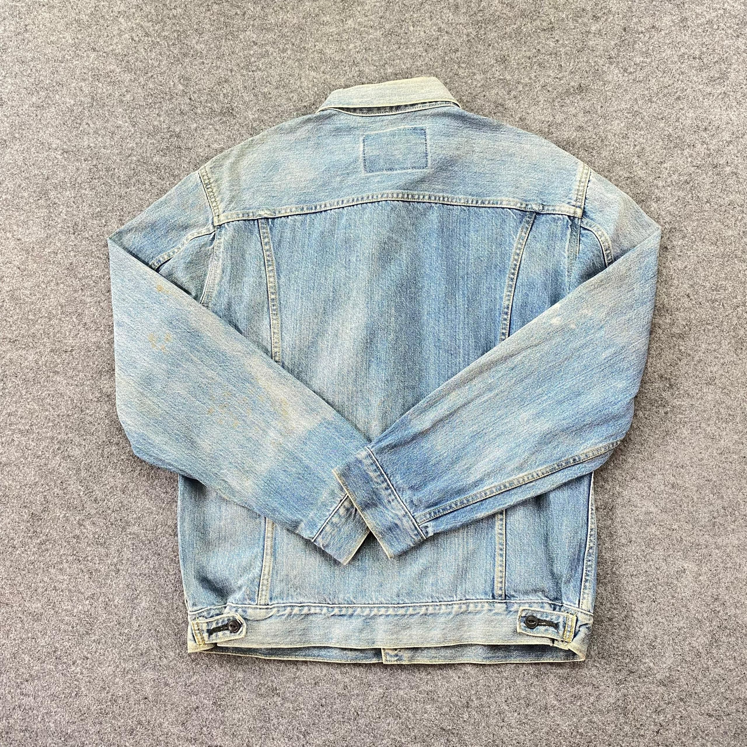 Edwin Vintage Edwin Trucker Denim Jacket Size US L / EU 52-54 / 3 - 2 Thumbnail