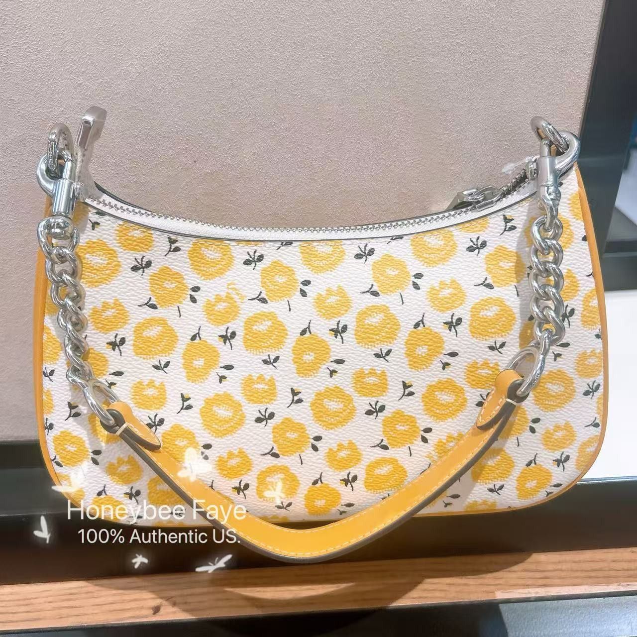 Coach Teri Shoulder Bag With Floral Print CBI49 Size ONE SIZE - 6 Thumbnail