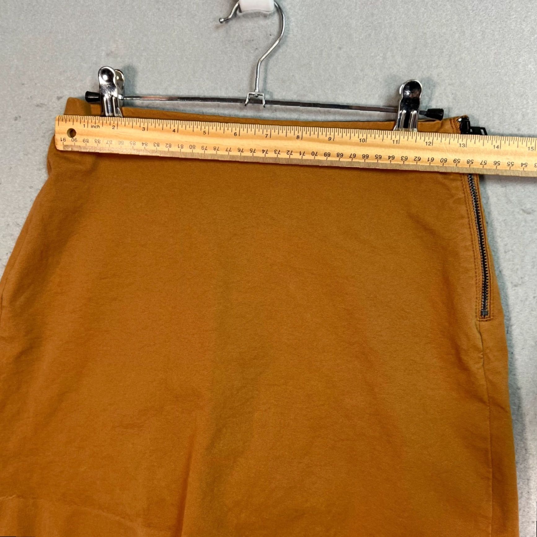 Everlane VINTAGE Everlane Women’s Brown Mini Skirt Size 2 Cotton Blend Casual Short Pockets Size 26" / US 2 / IT 38 - 5 Thumbnail