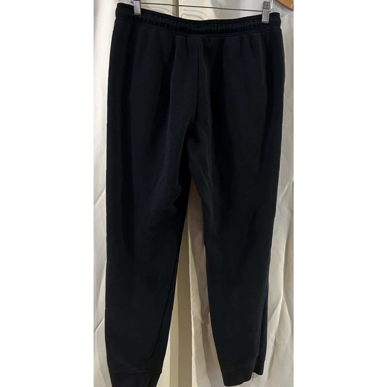 Nike Nike Just Do It Jogger Pants Mens L Black Swoosh Logo Drawstring Waist 30 Inseam 28 In Size US 33 - 3 Thumbnail