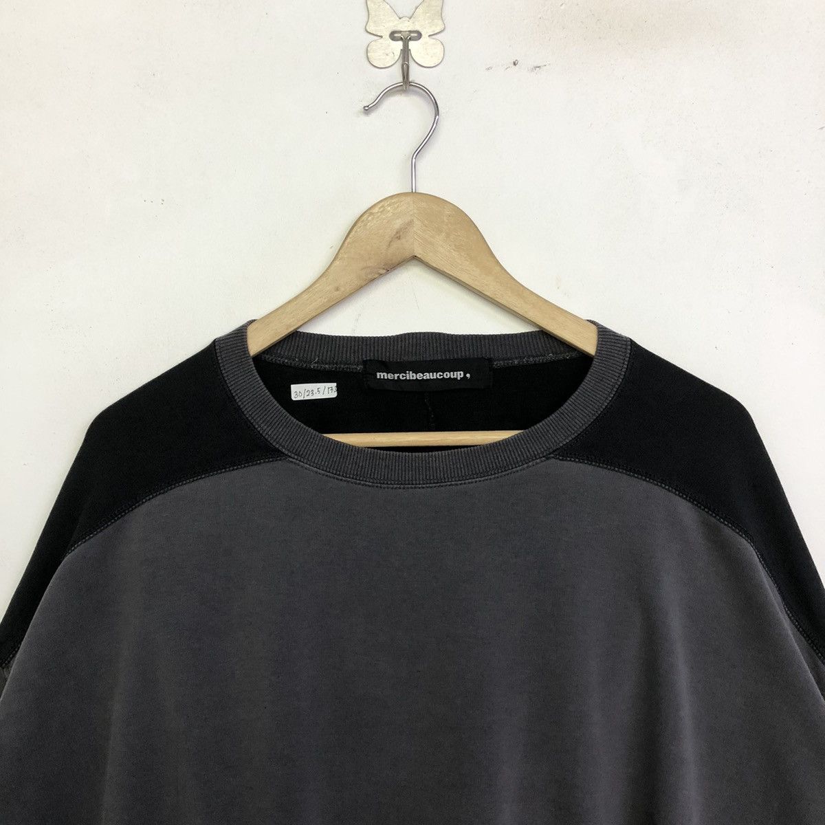 Issey Miyake × mercibeaucoup Mercibeaucoup, Avant Garde Crop Top Baggy Designer Shirt Size L / US 10 / IT 46 - 5 Thumbnail
