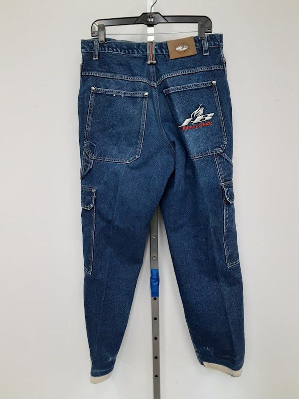 Wu-Tang Clan Johnny Blaze jeans, vintage Wu Wear baggy pants, Wu Tang 32 Size US 32 / EU 48 - 1 Thumbnail