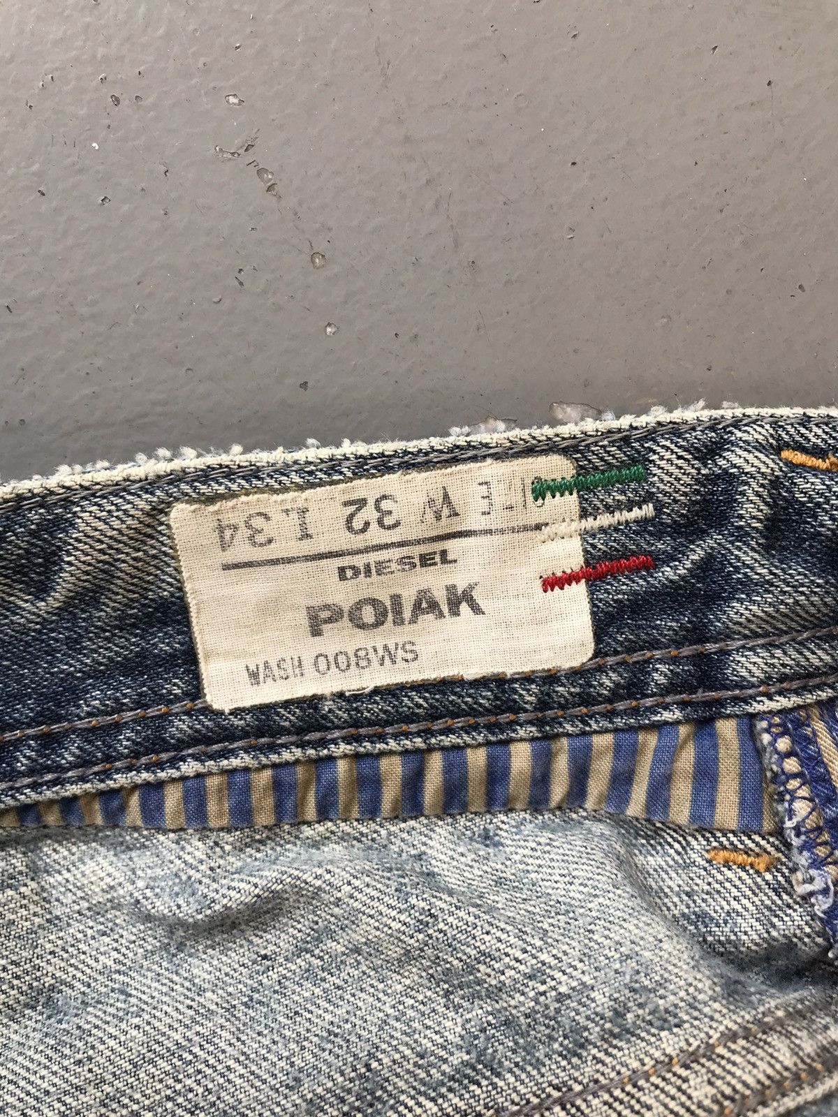 Diesel × Vintage Vintage diesel industry distressed zipper pocket denim Size US 34 / EU 50 - 10 Thumbnail