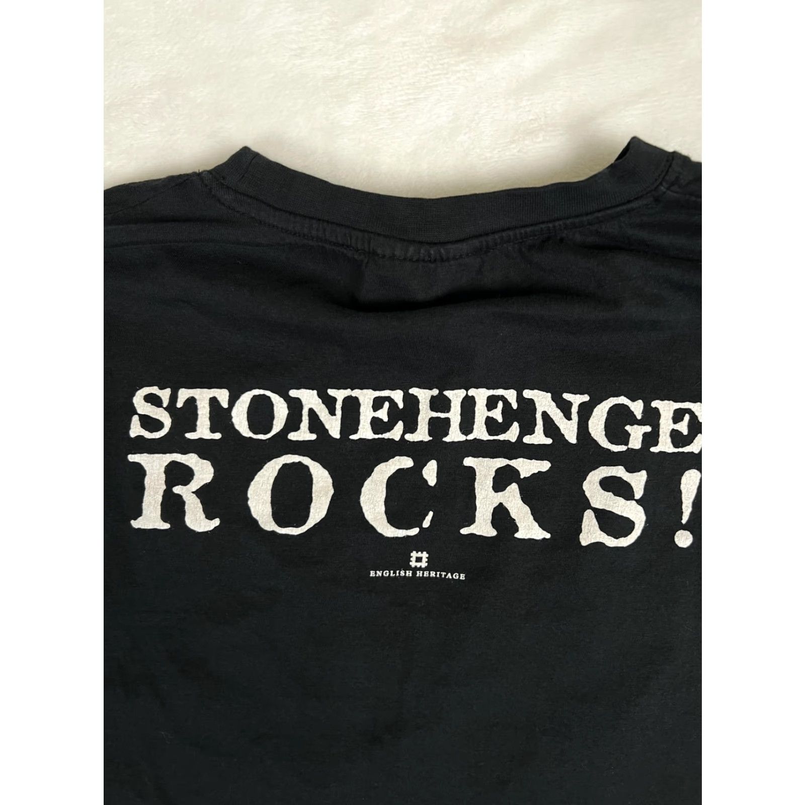 Vintage VINTAGE Stonehenge Rocks Shirt Mens 2XL Black Graphic T-Shirt Tee English Heritage Size US XXL / EU 58 / 5 - 6 Thumbnail