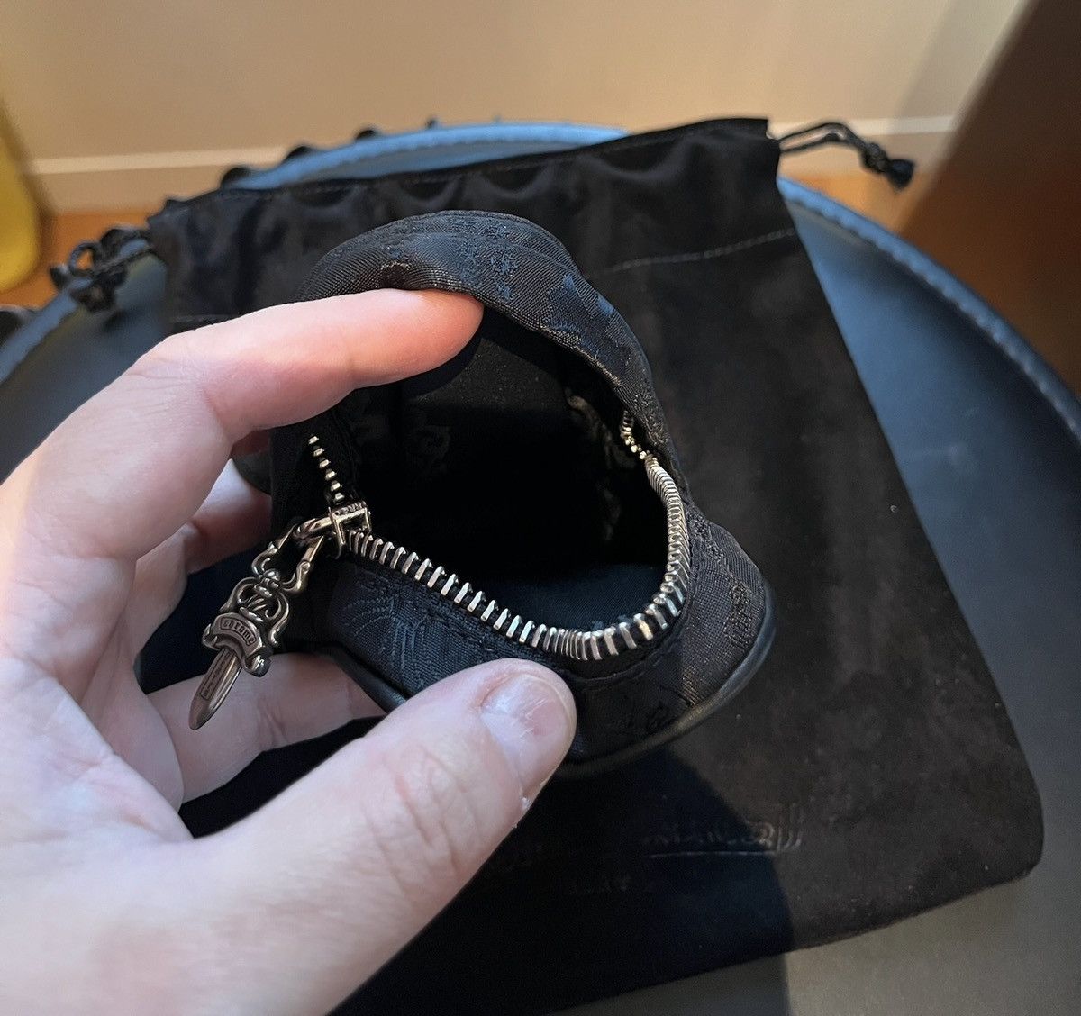 Chrome Hearts Chrome Hearts Wristlim nylon print small bag Size ONE SIZE - 4 Thumbnail