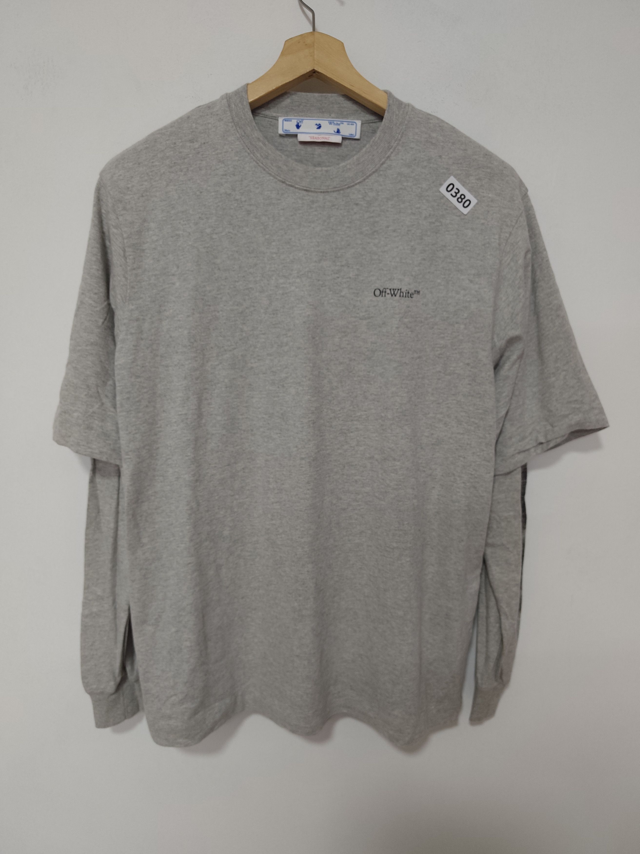 Off-White Off-White "Jumbo Arrow Long Sleeve" Size US L / EU 52-54 / 3 - 7 Thumbnail