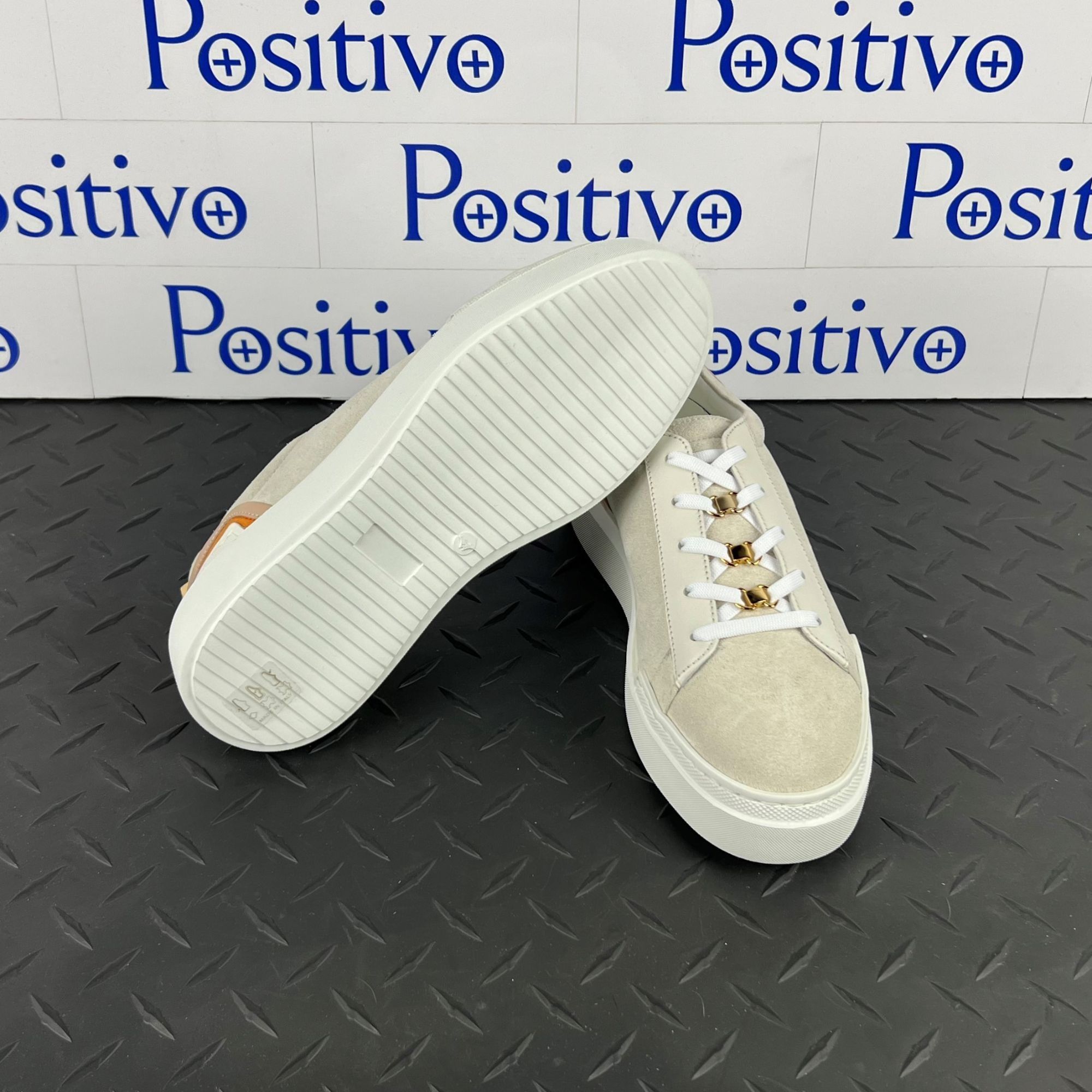 Buscemi Buscemi Ninna Off White Leather Sneakers US 7 SAMPLE Size US 7 / IT 37 - 5 Thumbnail
