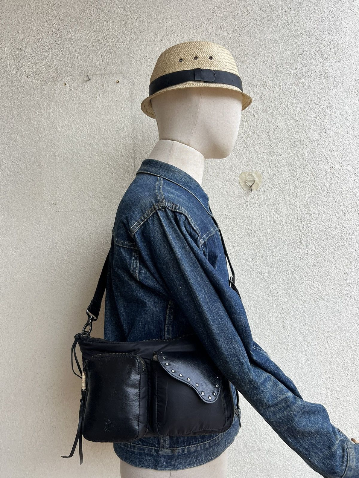 Leather Tusks Explorer Japan Cargo Hybrid Leather Bag Size ONE SIZE - 5 Thumbnail