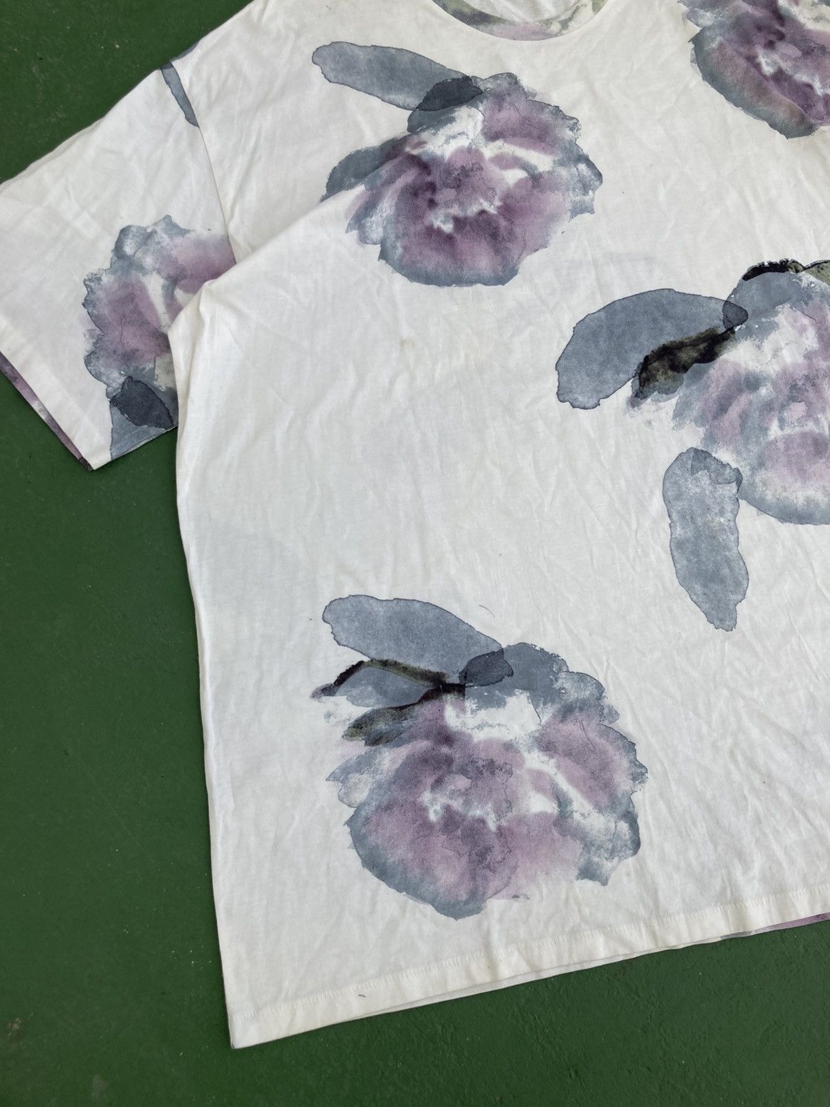 Acne Studios Acne Studios BESS MERCI PRT PAW13 Flowe Print oversize tee Size US M / EU 48-50 / 2 - 4 Thumbnail