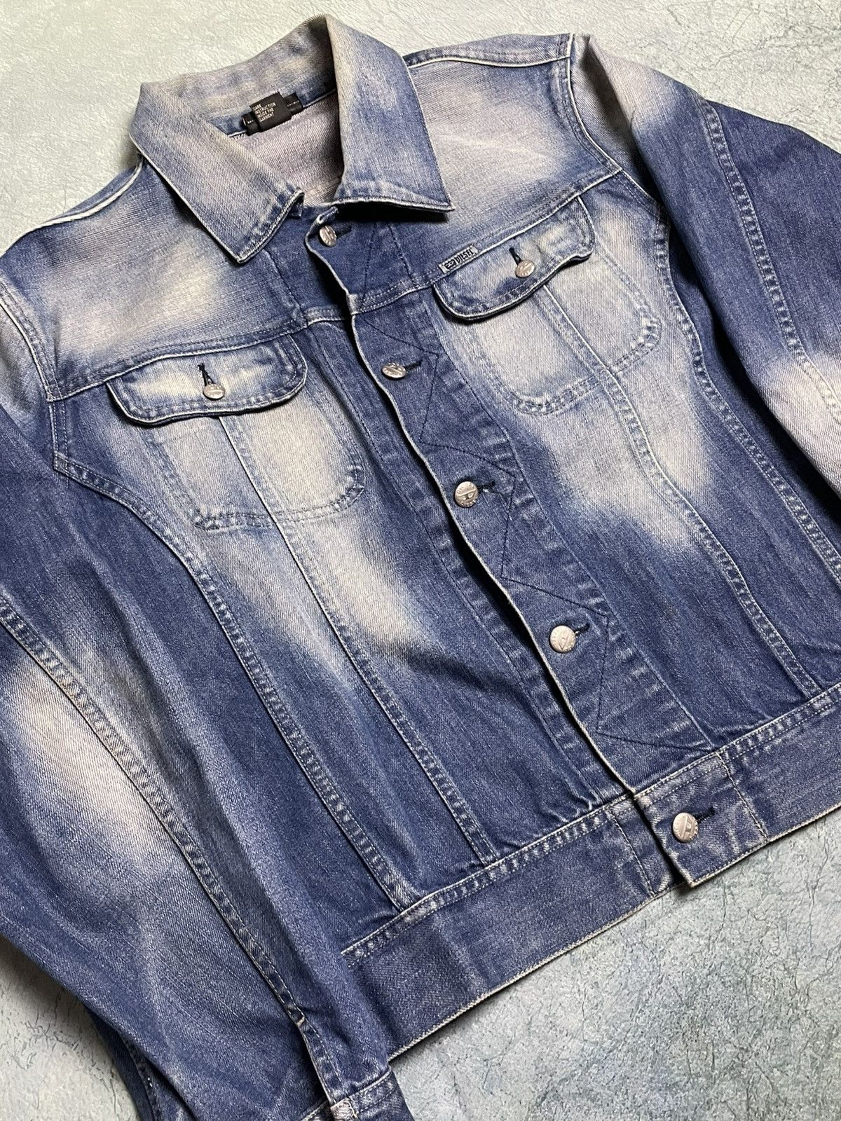 Diesel × Vintage Diesel denim jacket vintage Size US L / EU 52-54 / 3 - 5 Thumbnail