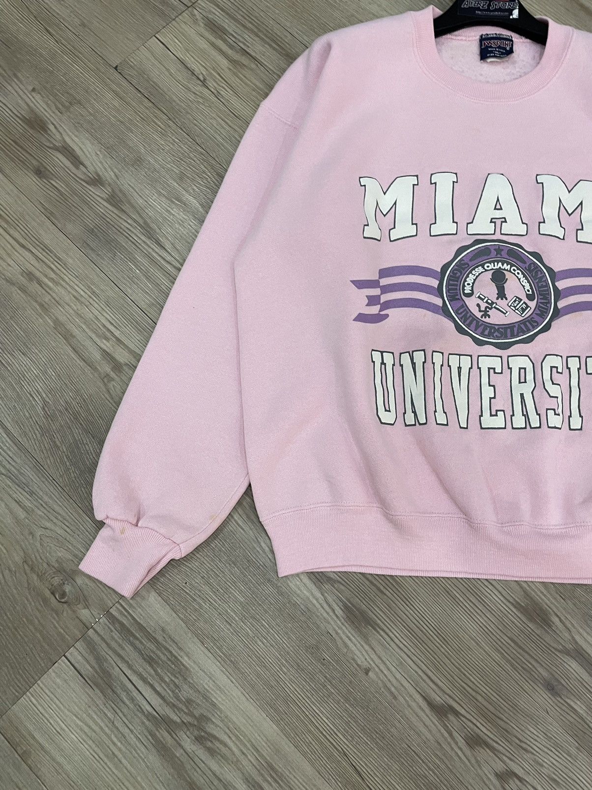 Vintage Vintage Miami University Pullover Sweatshirt Size US XL / EU 56 / 4 - 3 Thumbnail