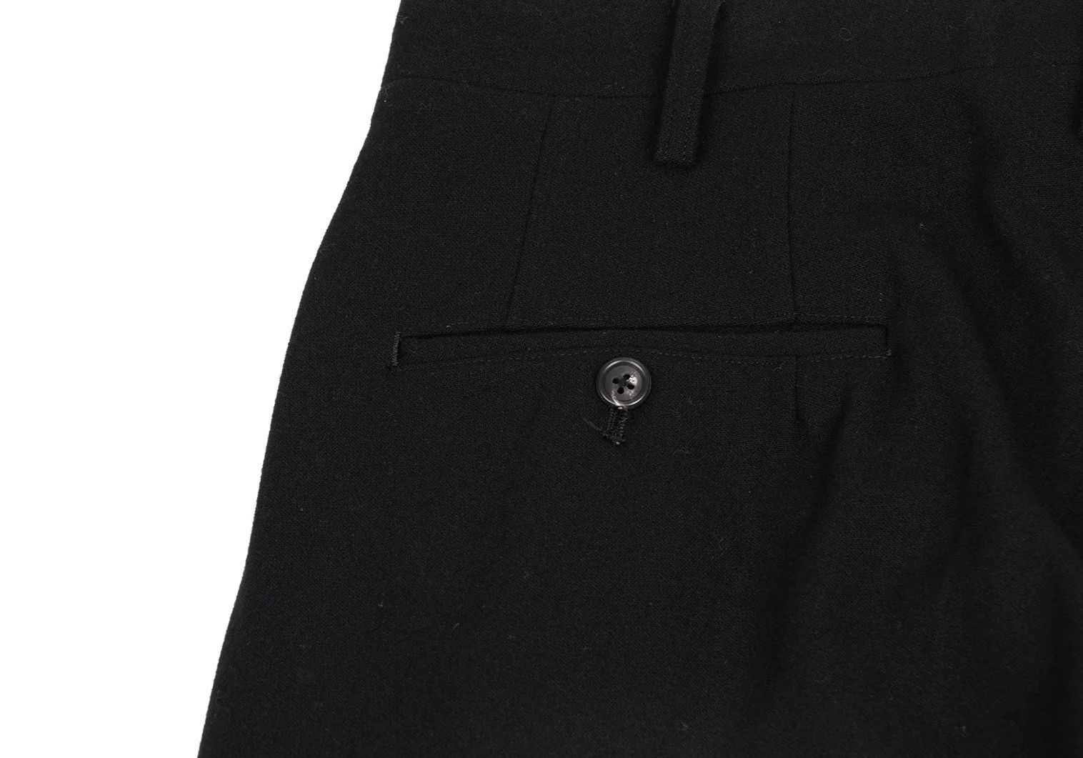 Yohji Yamamoto Yohji Yamamoto Wool Nylon Tapered Pants Black L Size US 38 / EU 54 - 14 Thumbnail