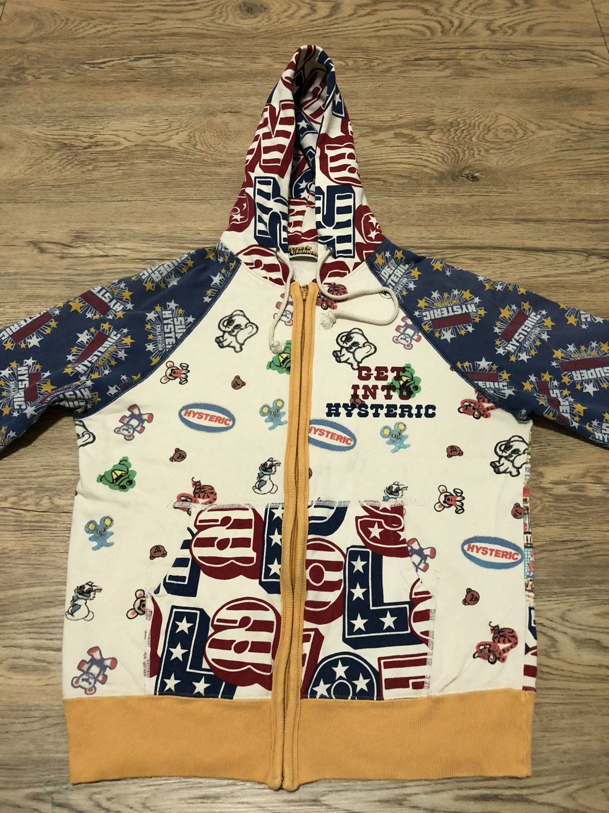 Hysteric Glamour Vintage Super Hysteric Glamour overprinted hoodie Size M / US 6-8 / IT 42-44 - 5 Thumbnail