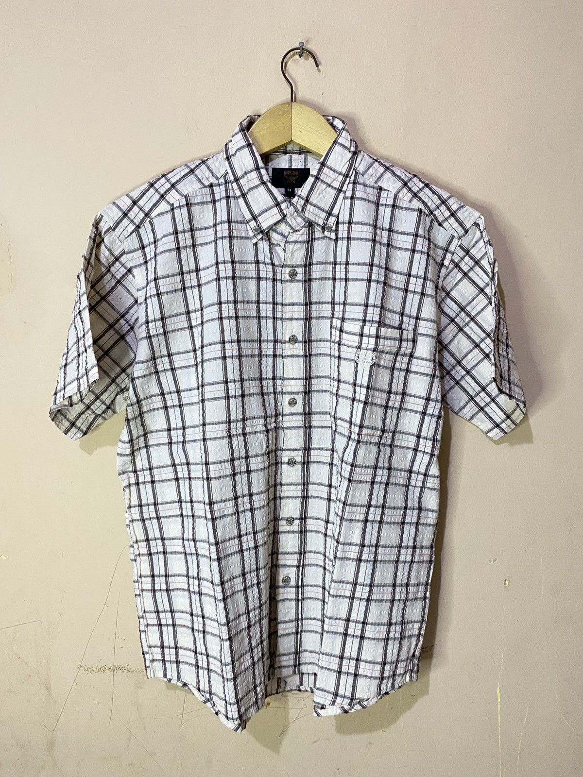 MCM Mcm Legere Plaid Shirt Size US M / EU 48-50 / 2 - 1 Thumbnail
