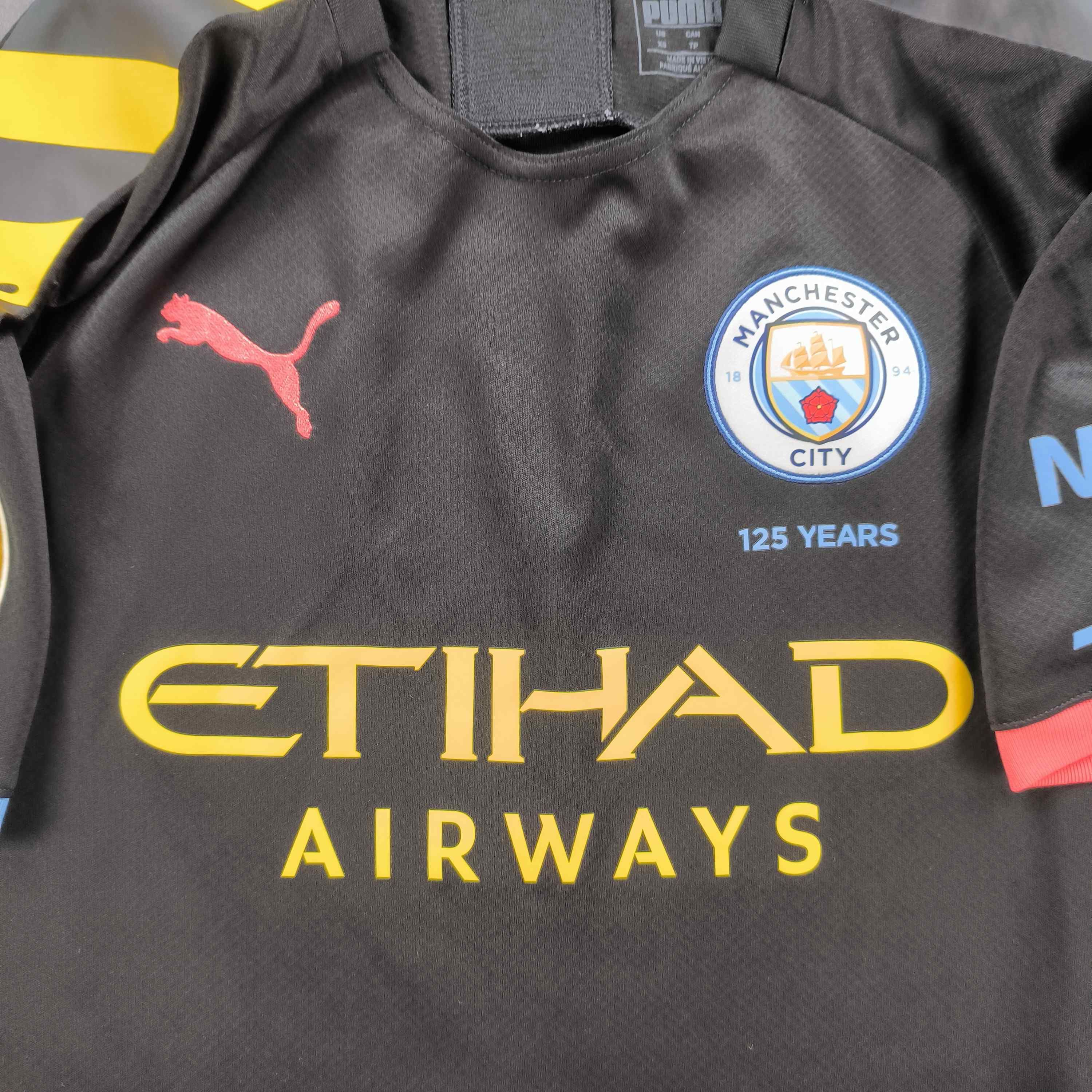 Puma Manchester City 19-20 Puma away Foden football jersey sz XS Size US XS / EU 42 / 0 - 4 Thumbnail