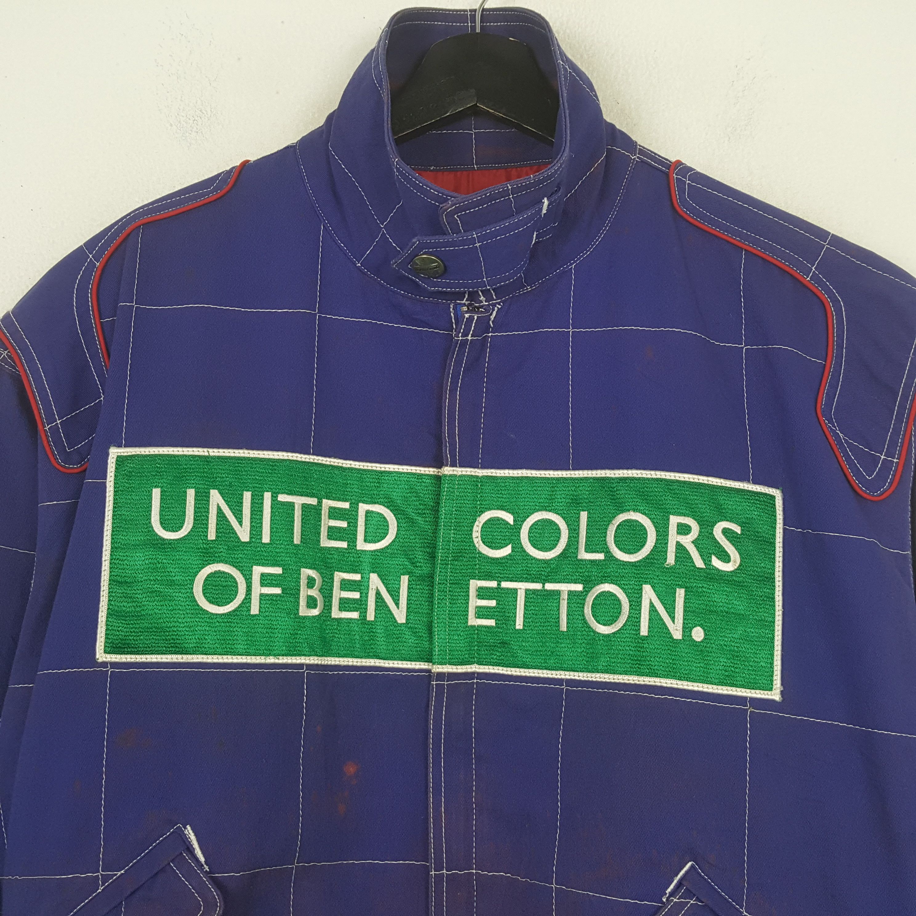 United Colors Of Benetton United Colors Of Benetton Formula 1 Jacket RR28 Size US XL / EU 56 / 4 - 4 Thumbnail