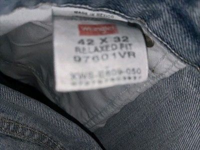 Wrangler Wrangler Relaxed Fit Jeans 97601VR Denim Pants Mens Sz 42x32 Size US 42 / EU 58 - 3 Thumbnail