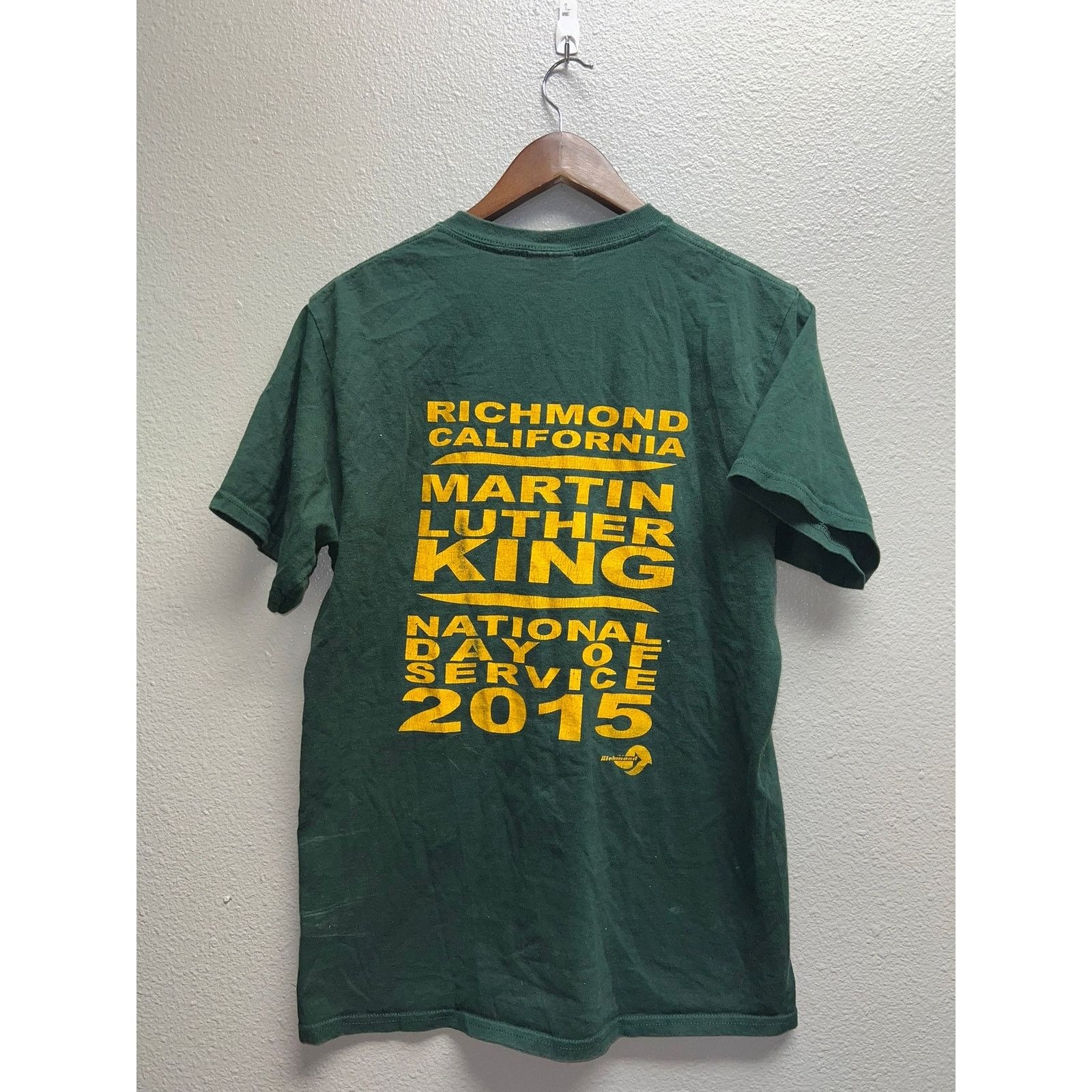 Vintage Martin Luther King Day Shirt National Day Of Service 2015 Size US M / EU 48-50 / 2 - 6 Thumbnail