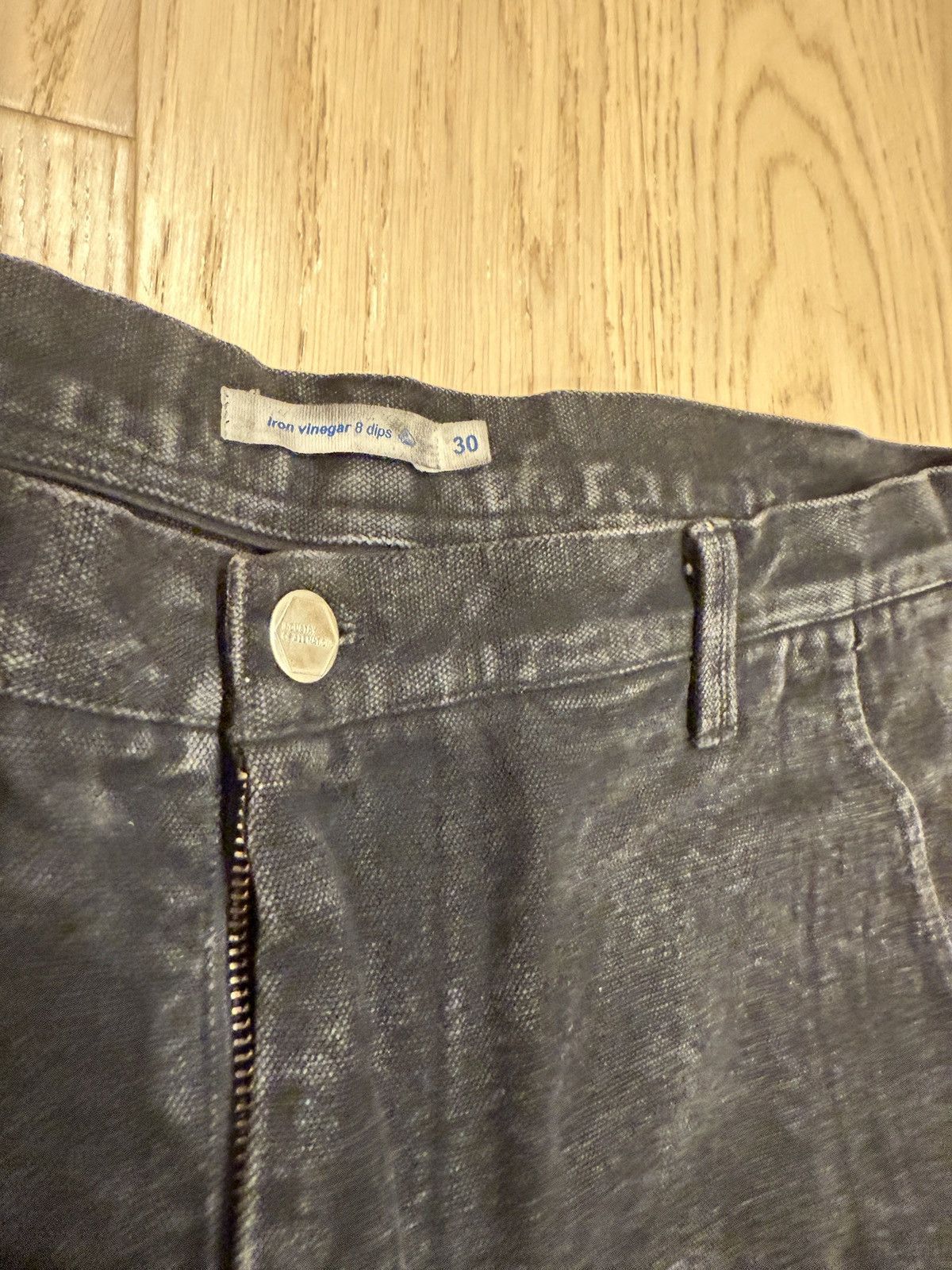 Industry of All Nations Industry of All Nations Heavy Canvas Pant (iron vinegar) Size US 30 / EU 46 - 3 Thumbnail