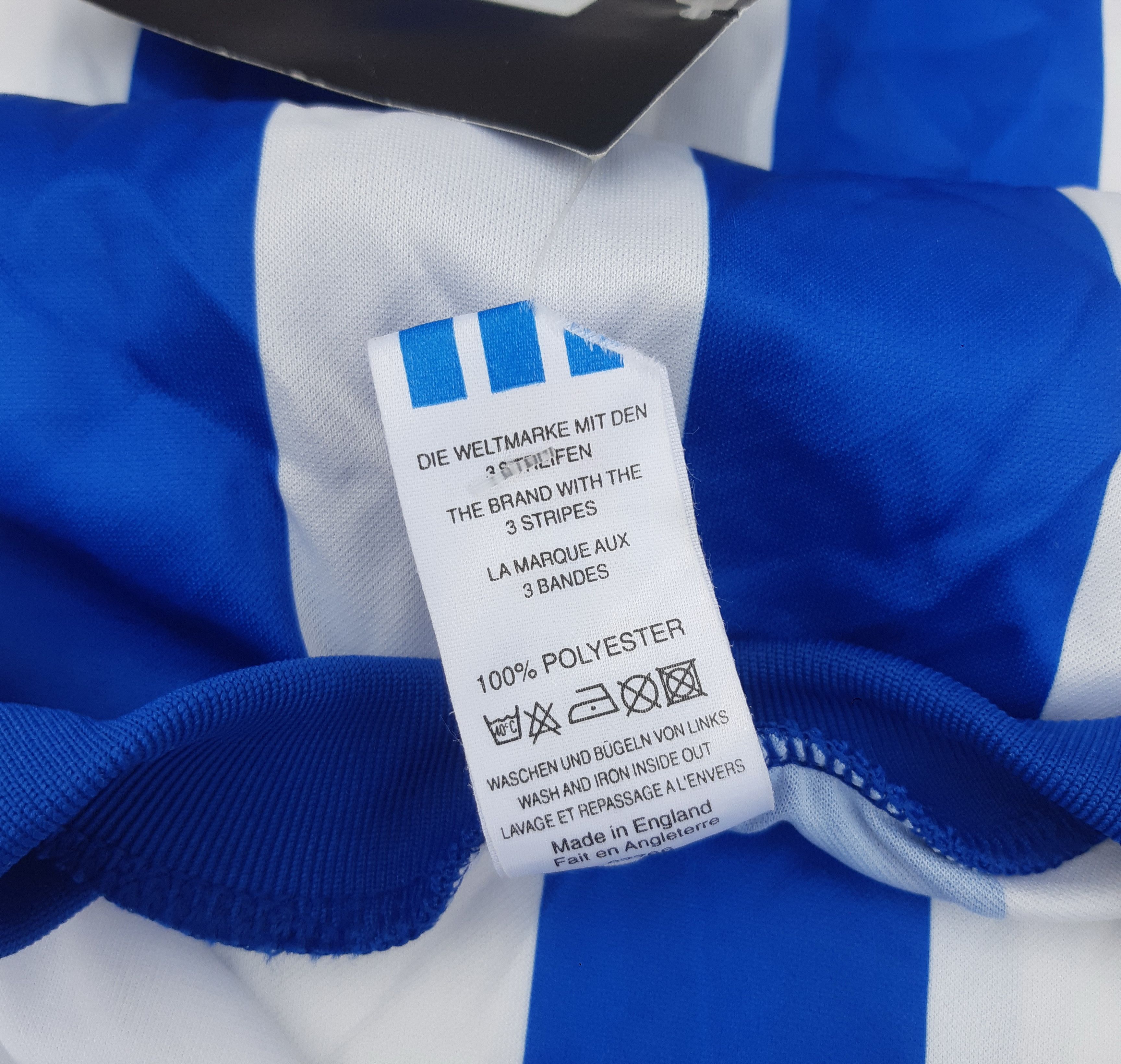 Adidas Vintage 80s ADIDAS Soccer Jersey made in England size L NWT Size US L / EU 52-54 / 3 - 5 Thumbnail