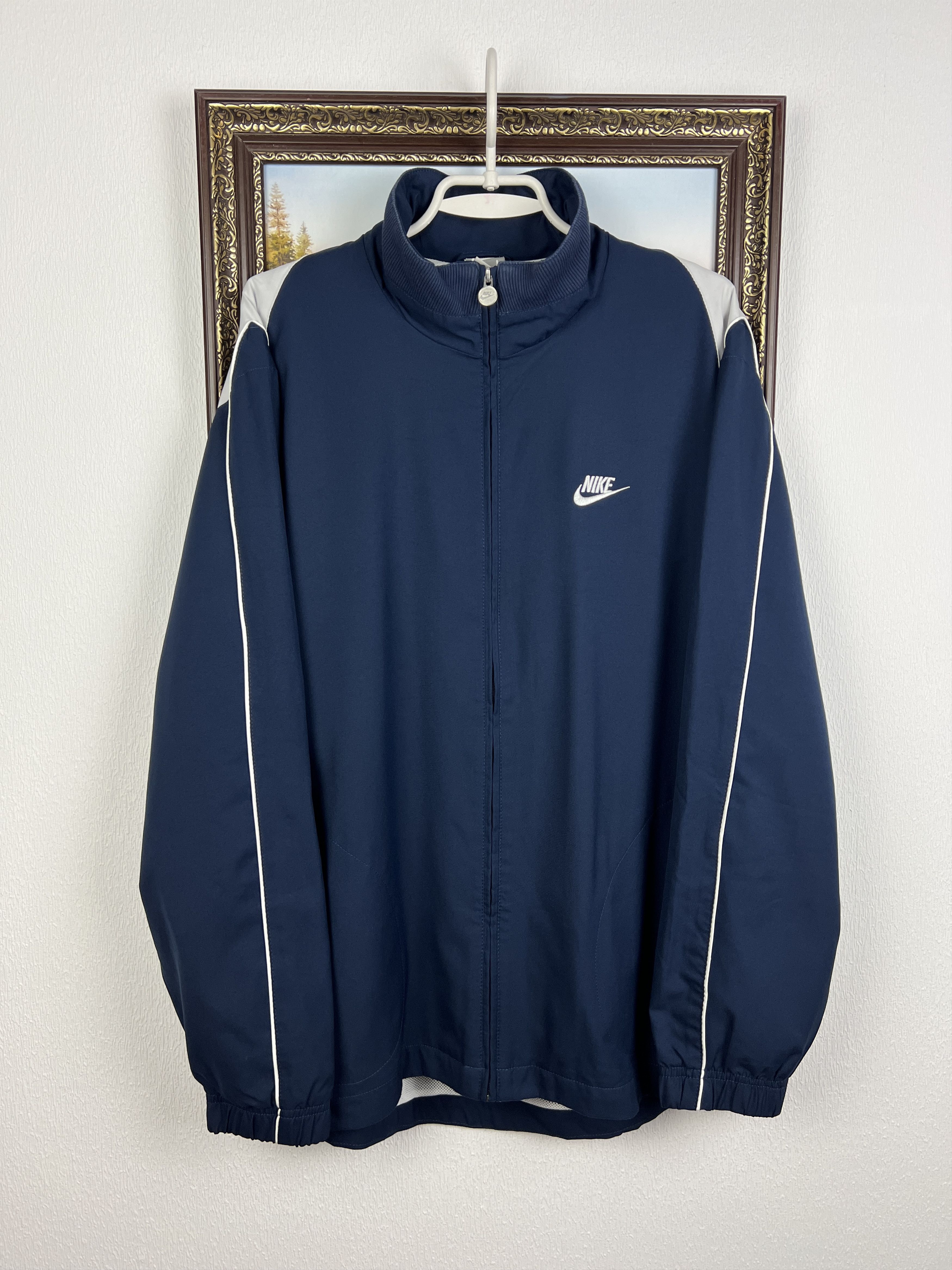 Nike Track Suit Jacket Pants Set Swoosh Rare Hype Track Top Size US L / EU 52-54 / 3 - 2 Thumbnail