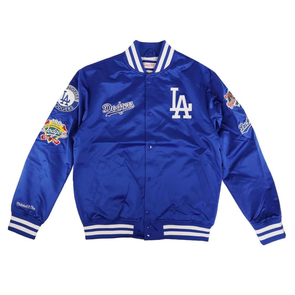 Mitchell & Ness City Collection Light Satin Jacket Size US XXL / EU 58 / 5 - 1 Thumbnail